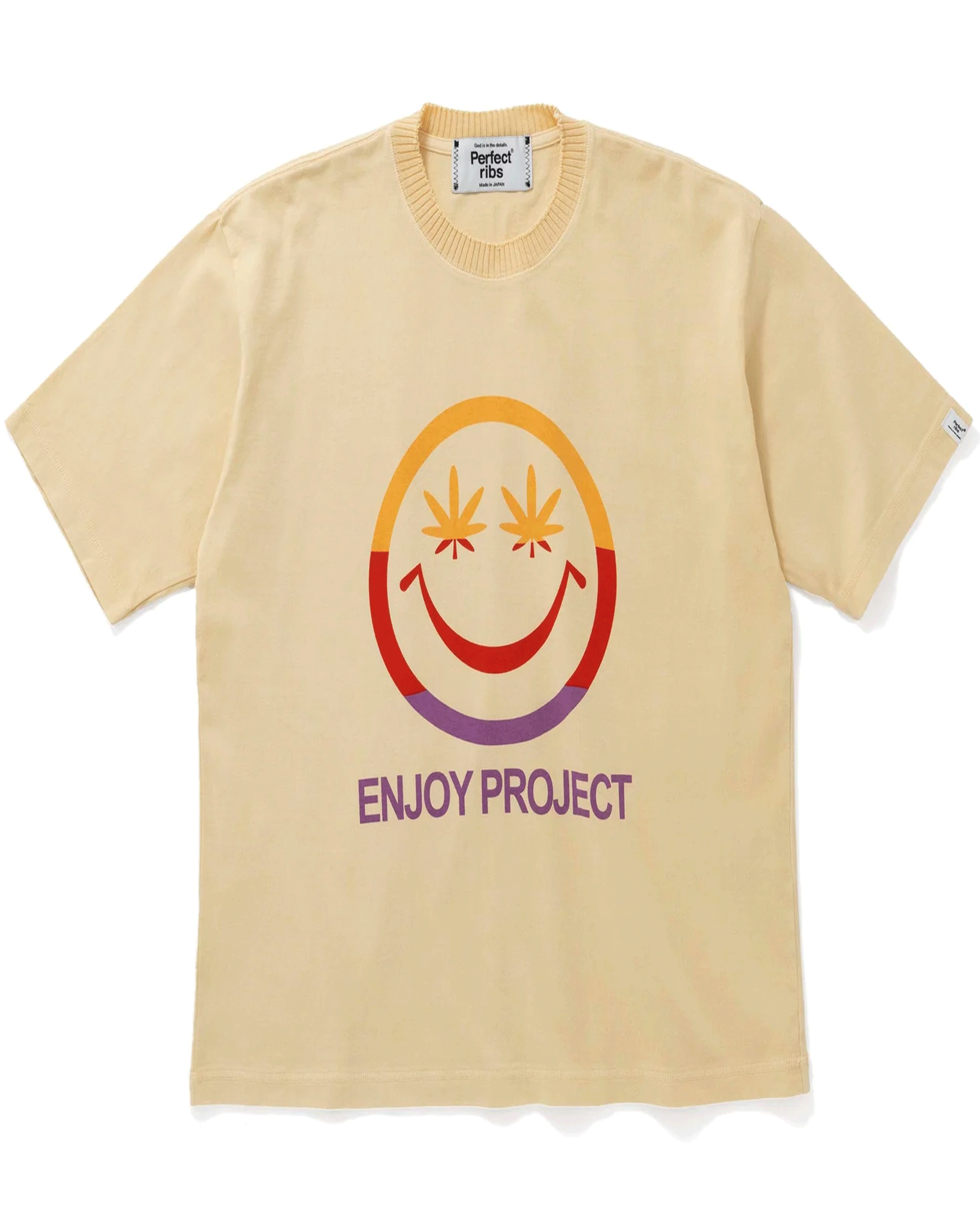 Perfectribs・パーフェクトリブズ - Tシャツ・カットソー ONE LOVE SHORT SLEEVE T-SHIRTS / YELLOW