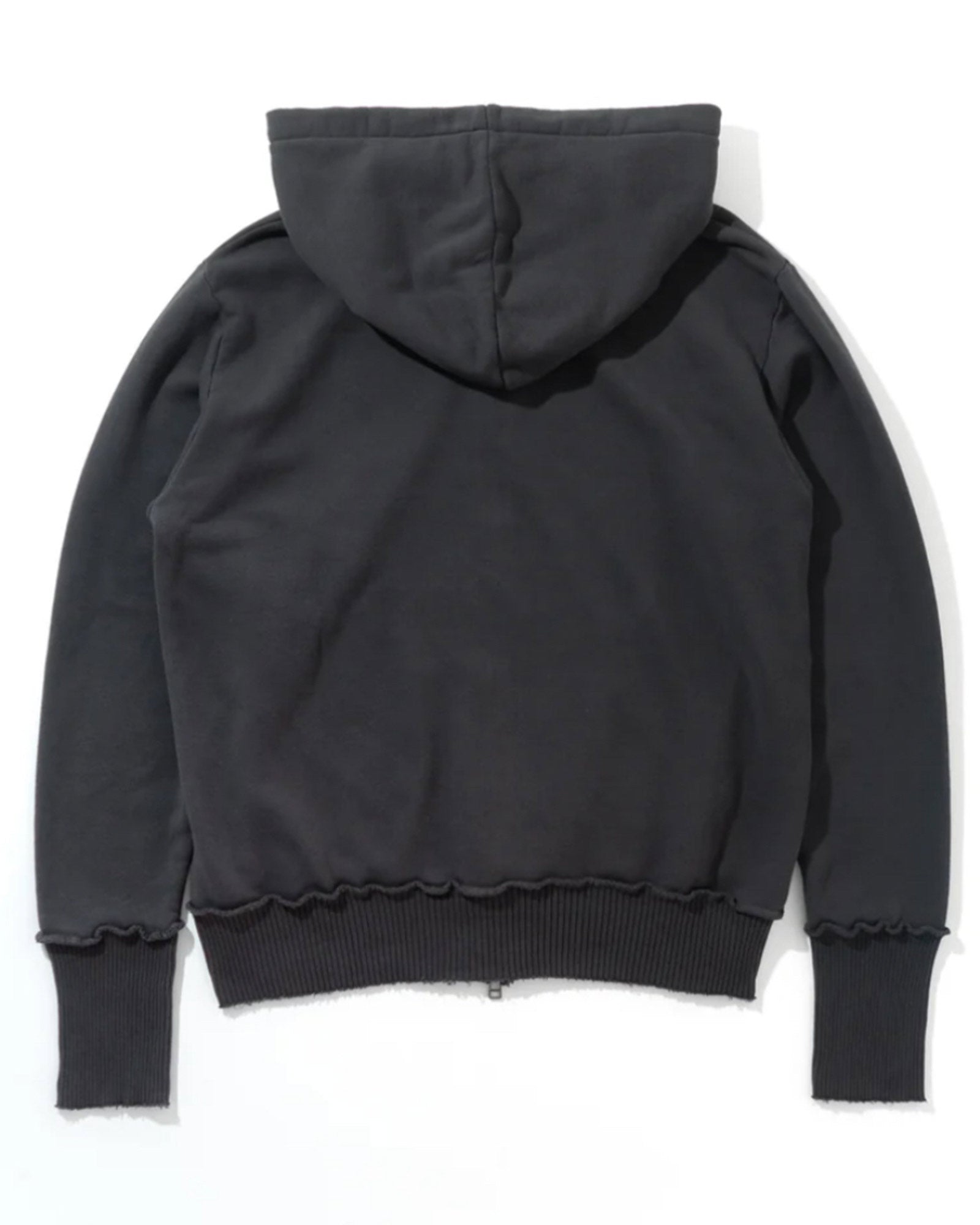 Perfectribs・perfect ribs -  BASIC ZIP HOODIE / BLACK