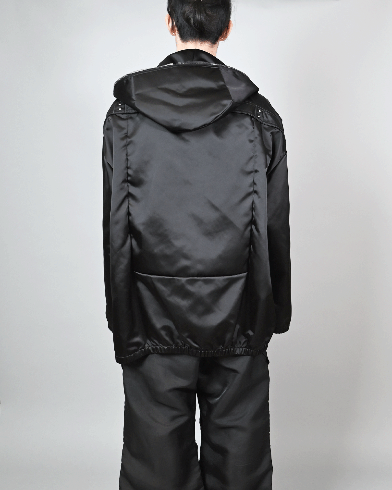 RICK OWENS・rick owens -  LIDO HOODIE / BLACK