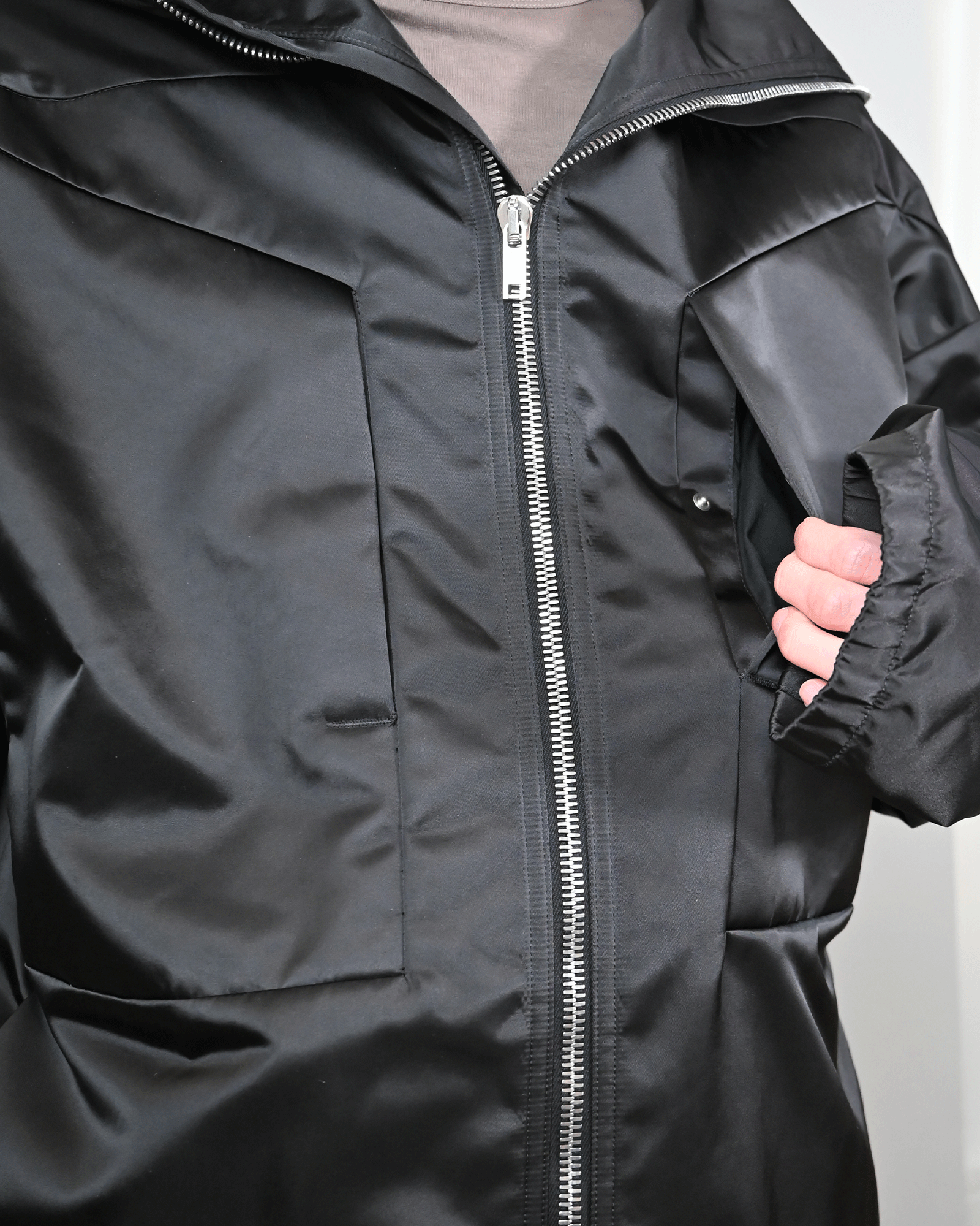 RICK OWENS・rick owens -  LIDO HOODIE / BLACK