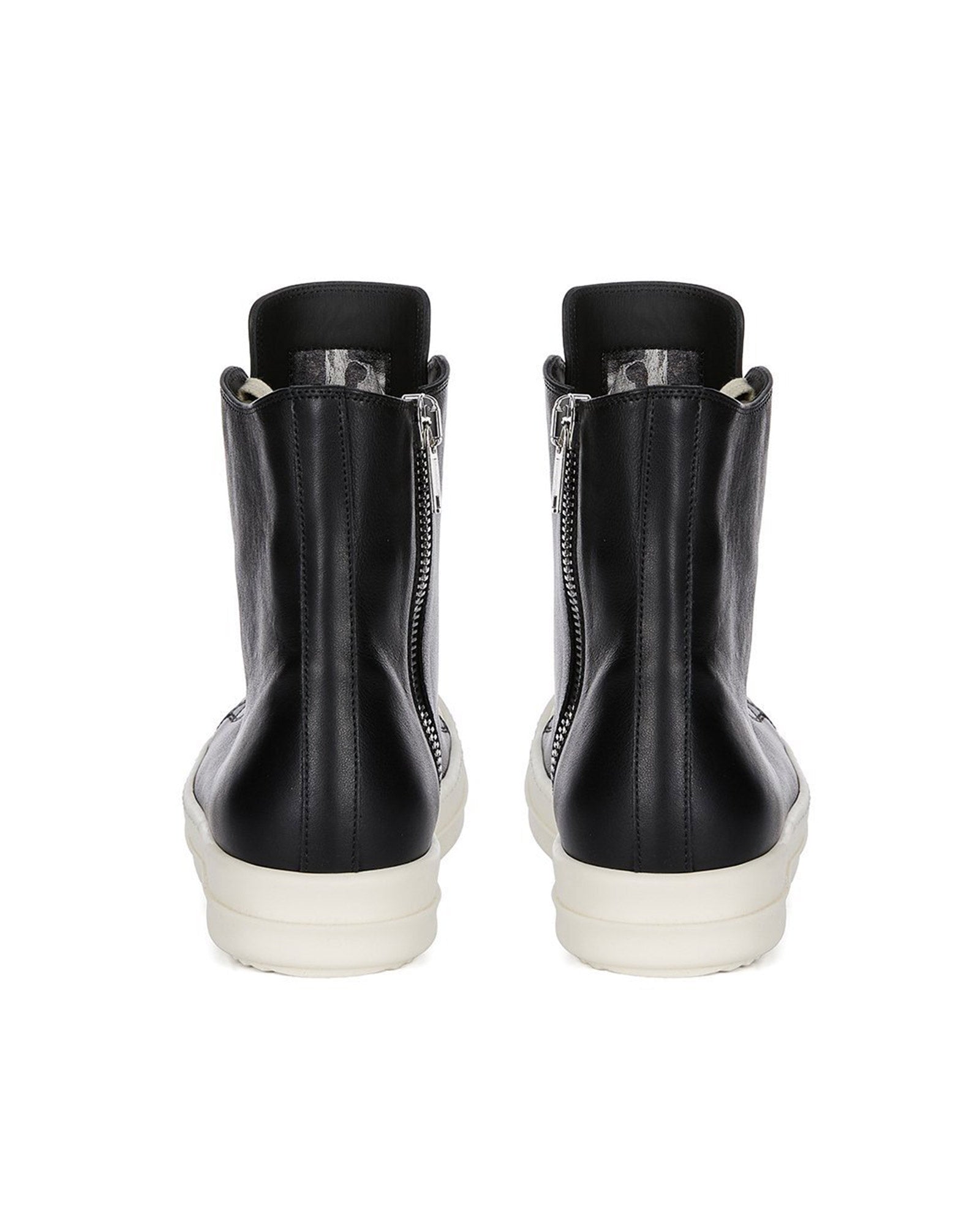 RICK OWENS・リック オウエンス - ハイカットスニーカー SNEAKERS / BLACK/MILK/MILK