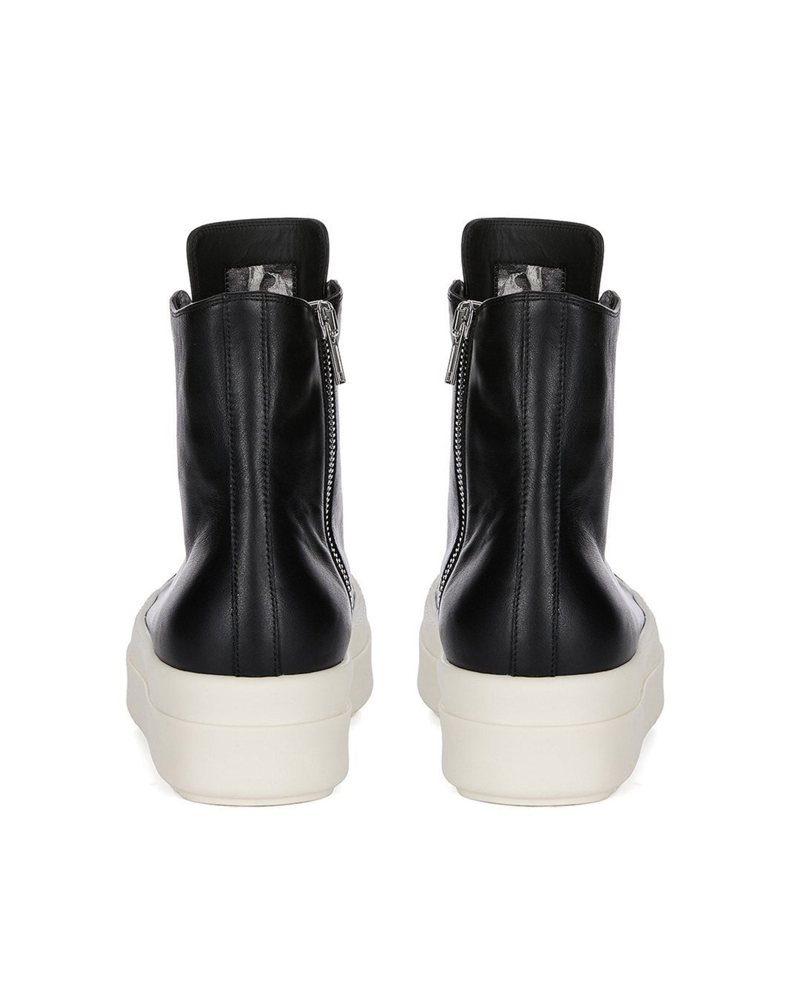 RICK OWENS・リック オウエンス - ハイカットスニーカー MEGA BUMPER SNEAKS / BLACK/MILK/MILK