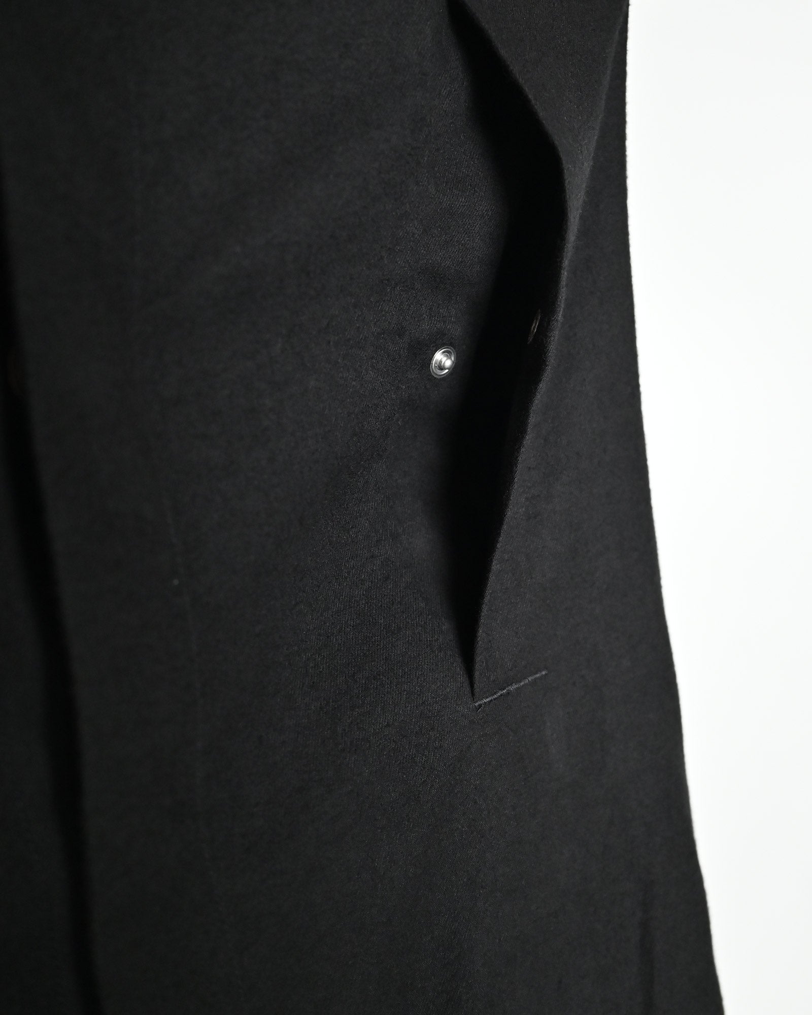 RICK OWENS・リック オウエンス - シャツ FOGPOCKET OUTERSHIRT / BLACK