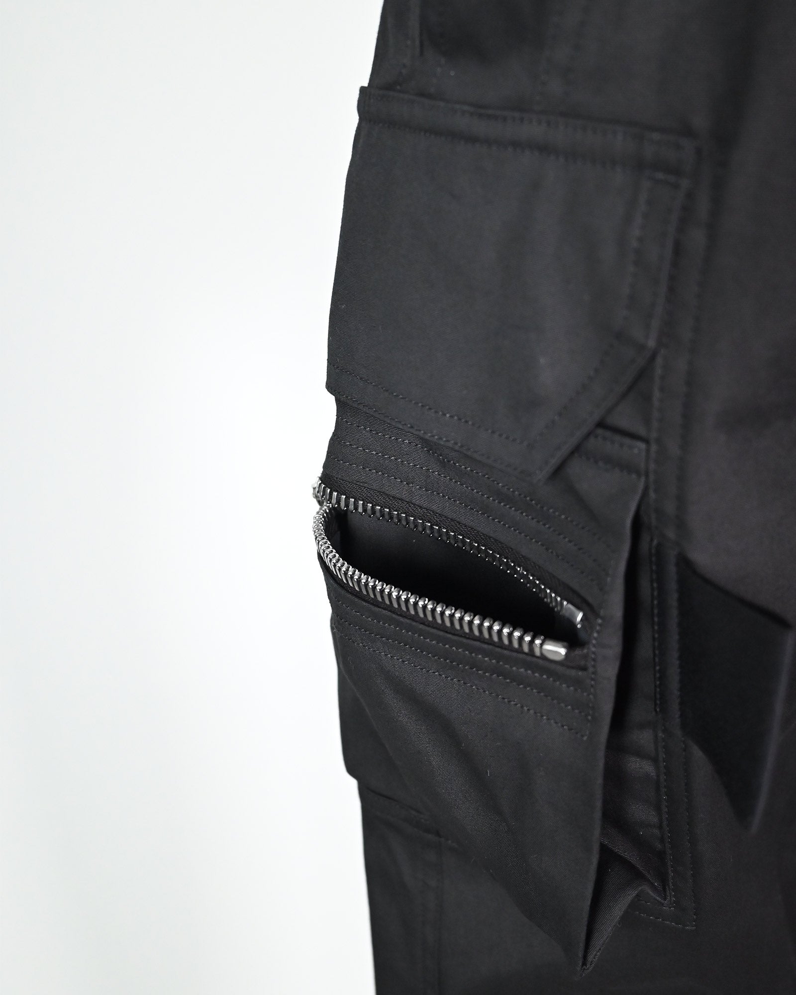 RICK OWENS・rick owens -  MASTODON CARGO / BLACK / TE