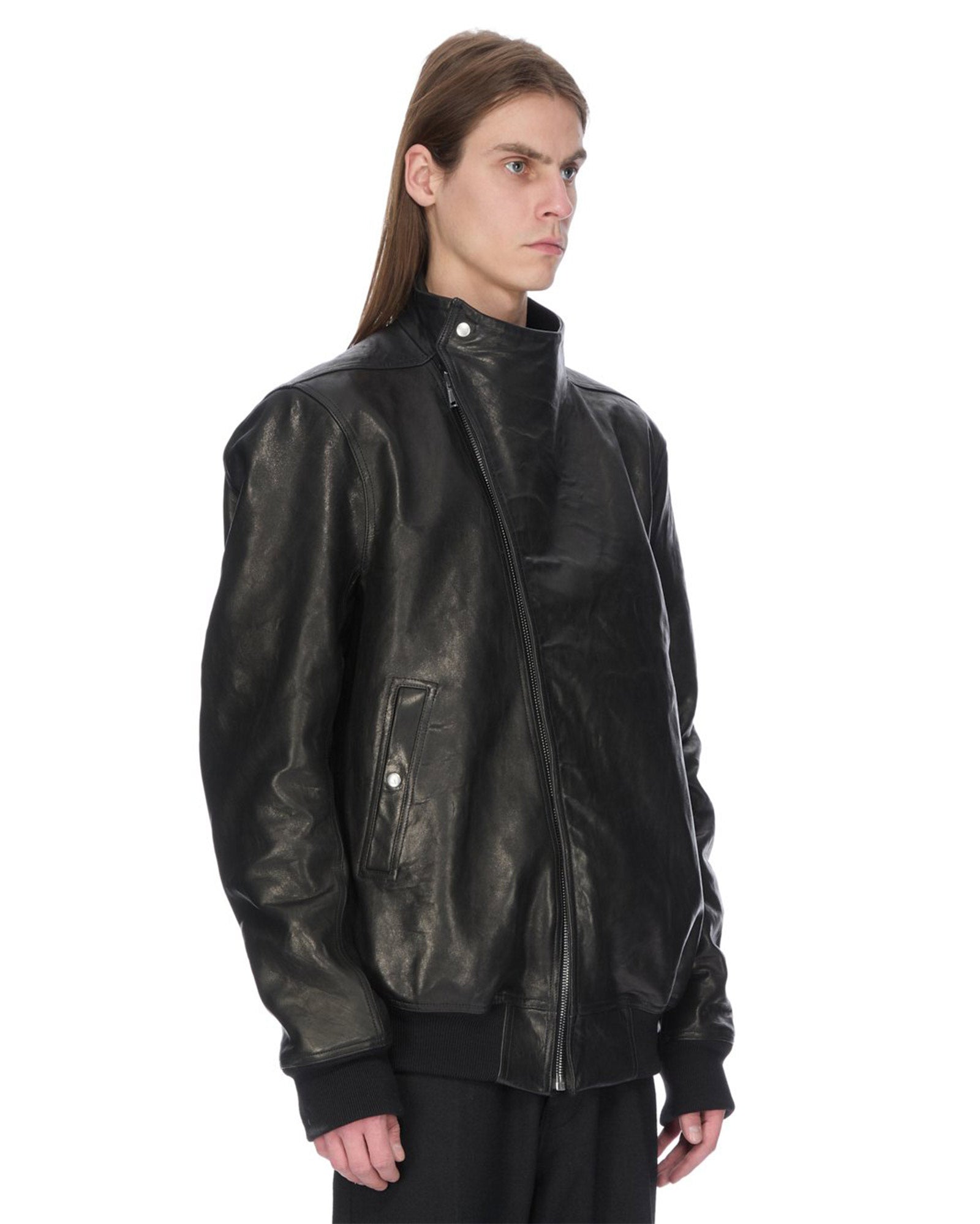 RICK OWENS・リック オウエンス - ジャケット HOLLYWOOD FLIGHT / BLACK