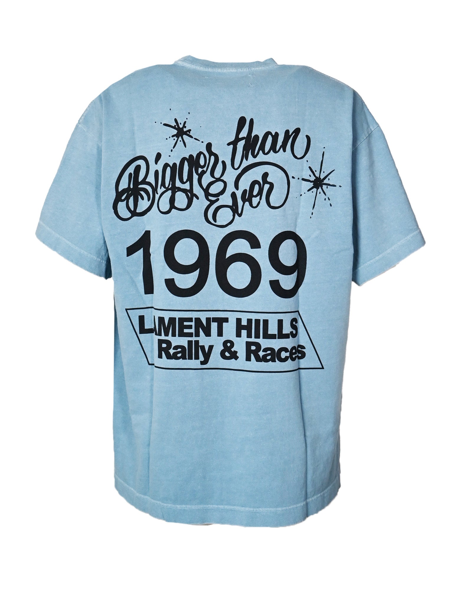 SATOSHI NAKAMOTO・サトシナカモト - Tシャツ・カットソー RALLY TEE / BLUE