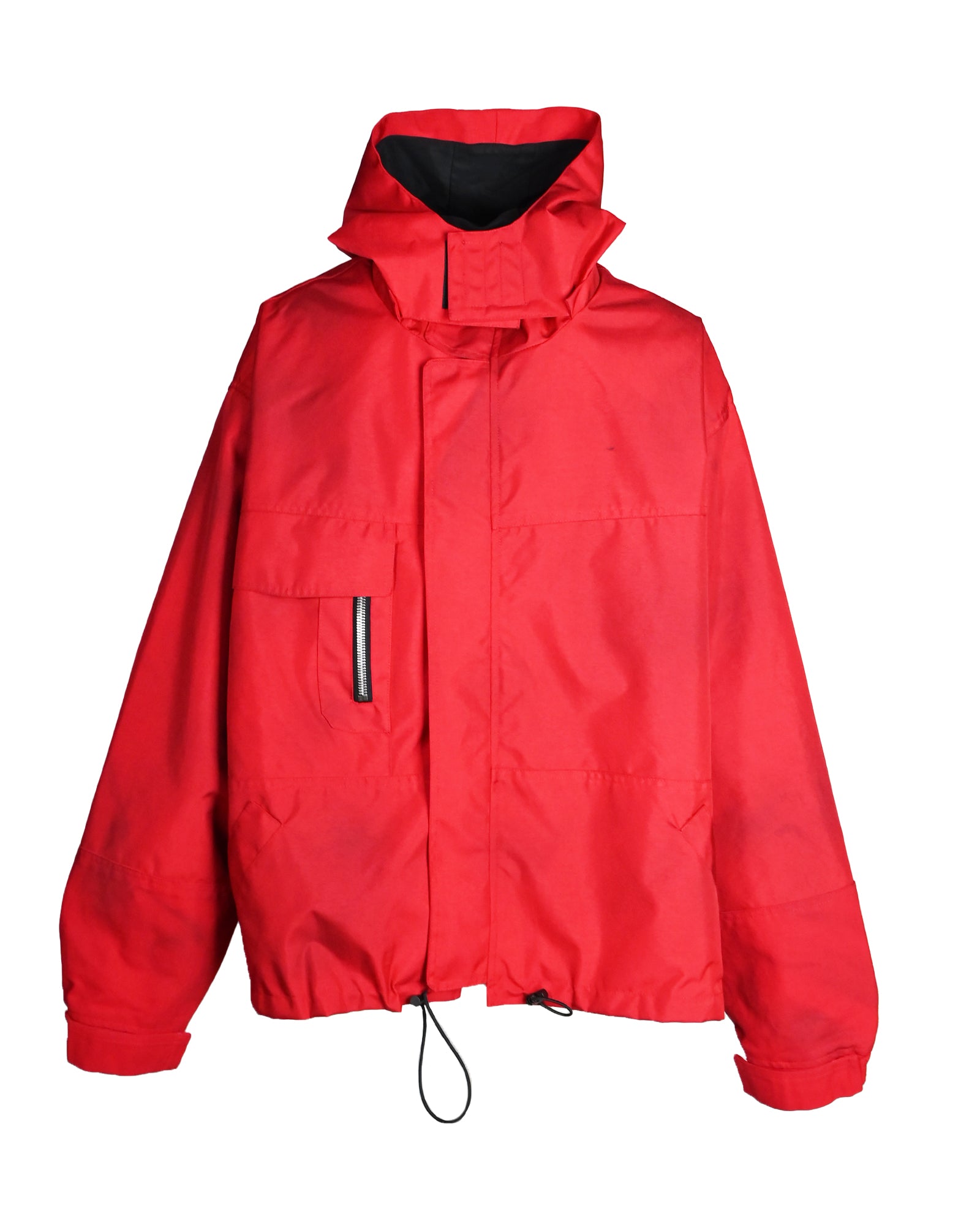 SHORT PARKA  / DIRTY RED