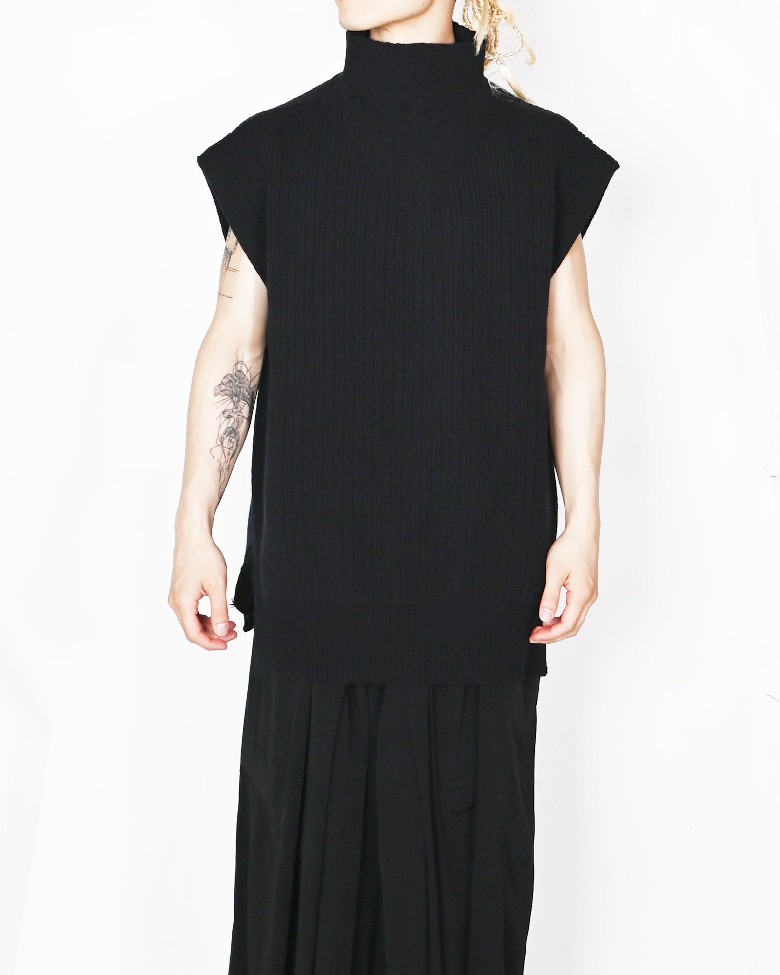 RICK OWENS・rick owens -  SL FISHERMAN TURTLE / BLACK