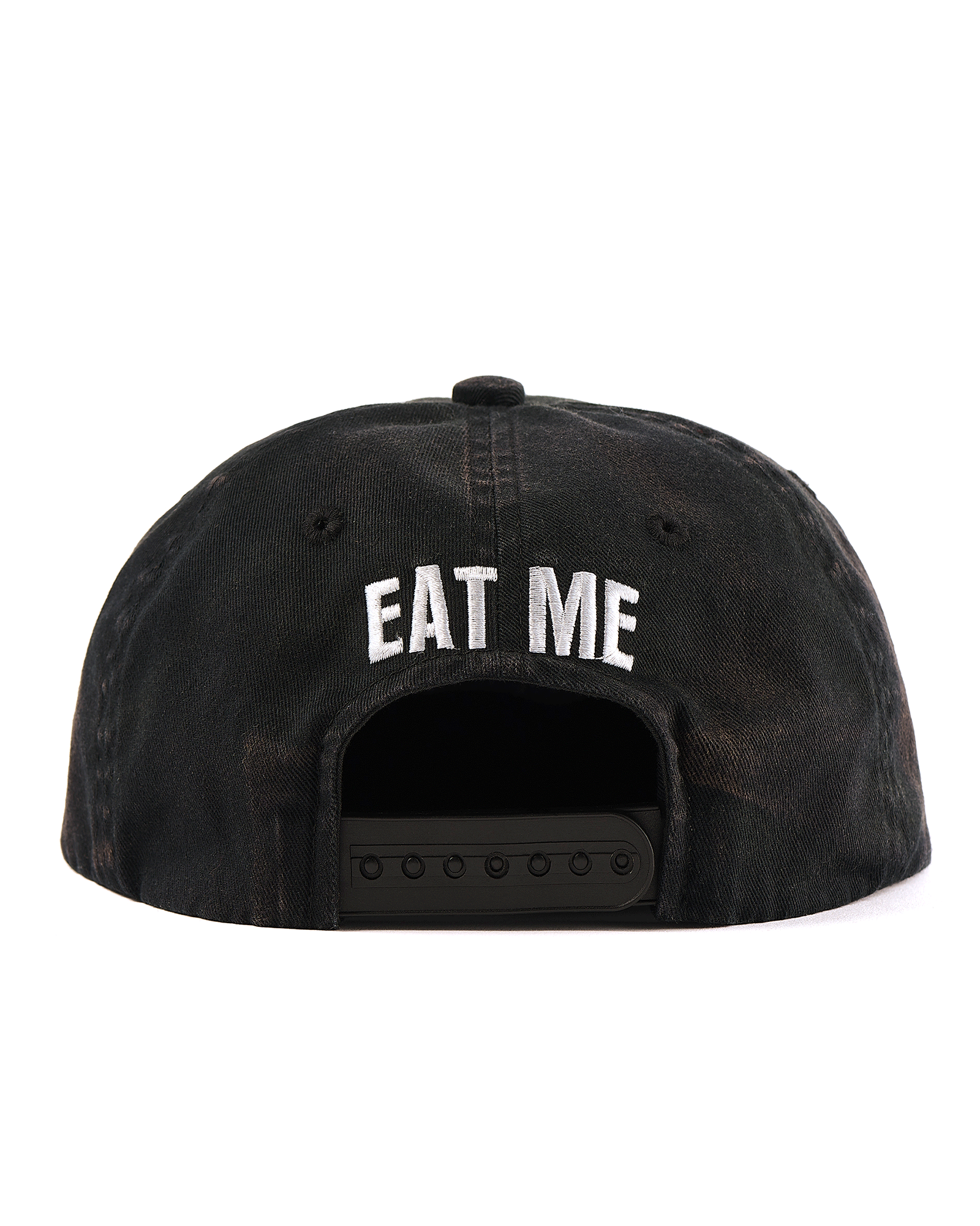 ©SAINT M××××××・セントマイケル - キャップ 5PANEL CAP / EAT ME / BLACK