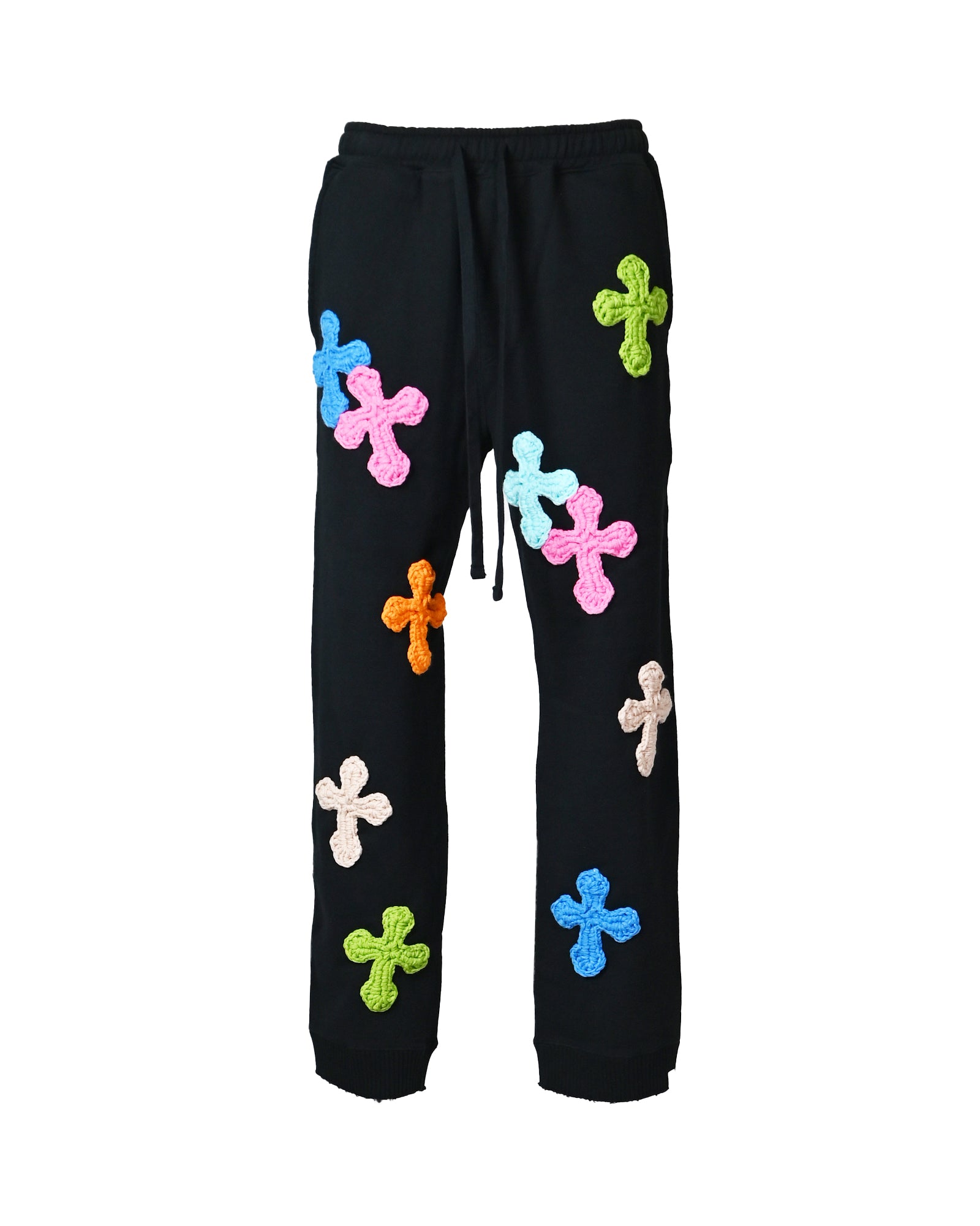 STRAIGHT WIDE PANTS-1 / BLACK