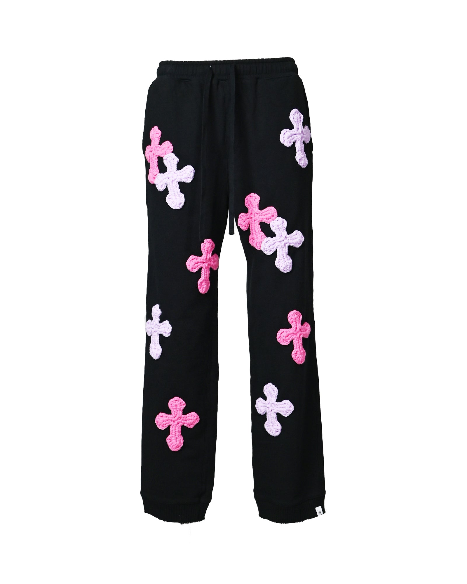 STRAIGHT WIDE PANTS-2 / BLACK