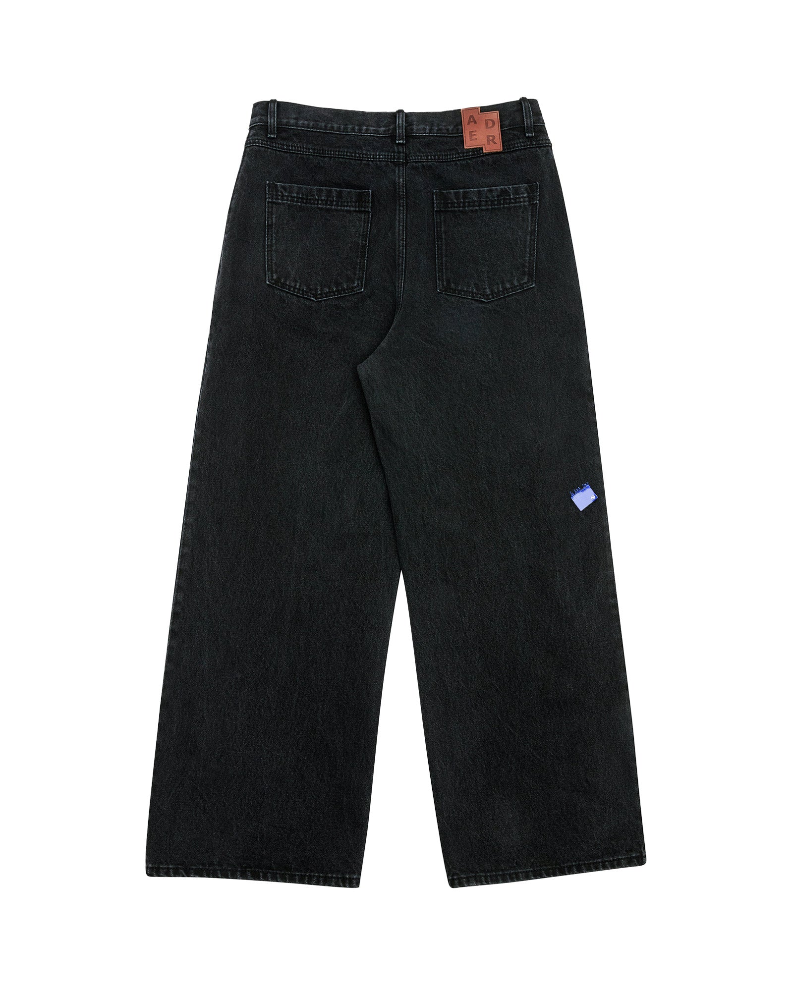 Ader Error・アーダーエラー - デニムパンツ SV TAG JEANS / BLACK