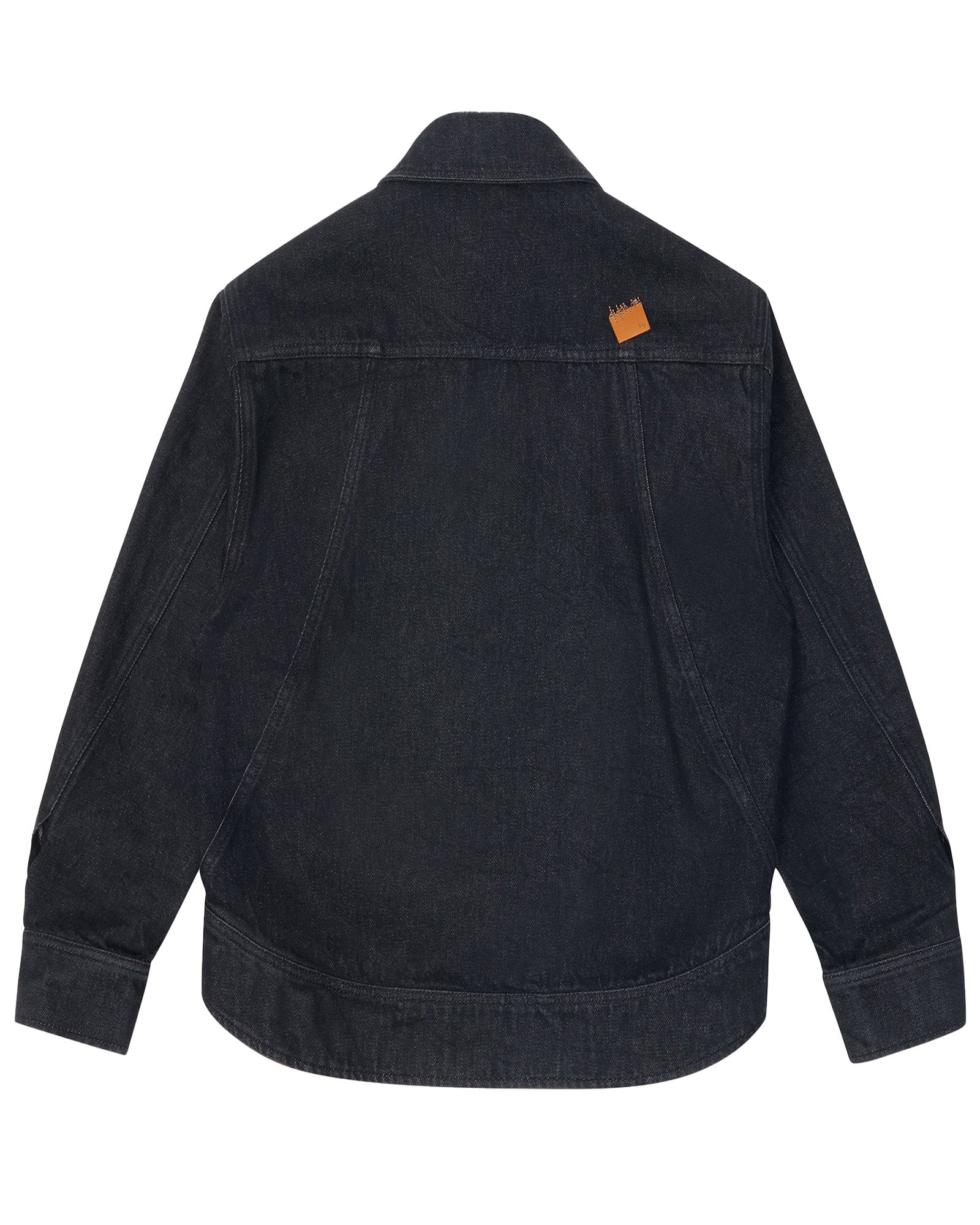 Ader Error・アーダーエラー - デニムジャケット SV TAG TRACKER JACKET / BLACK
