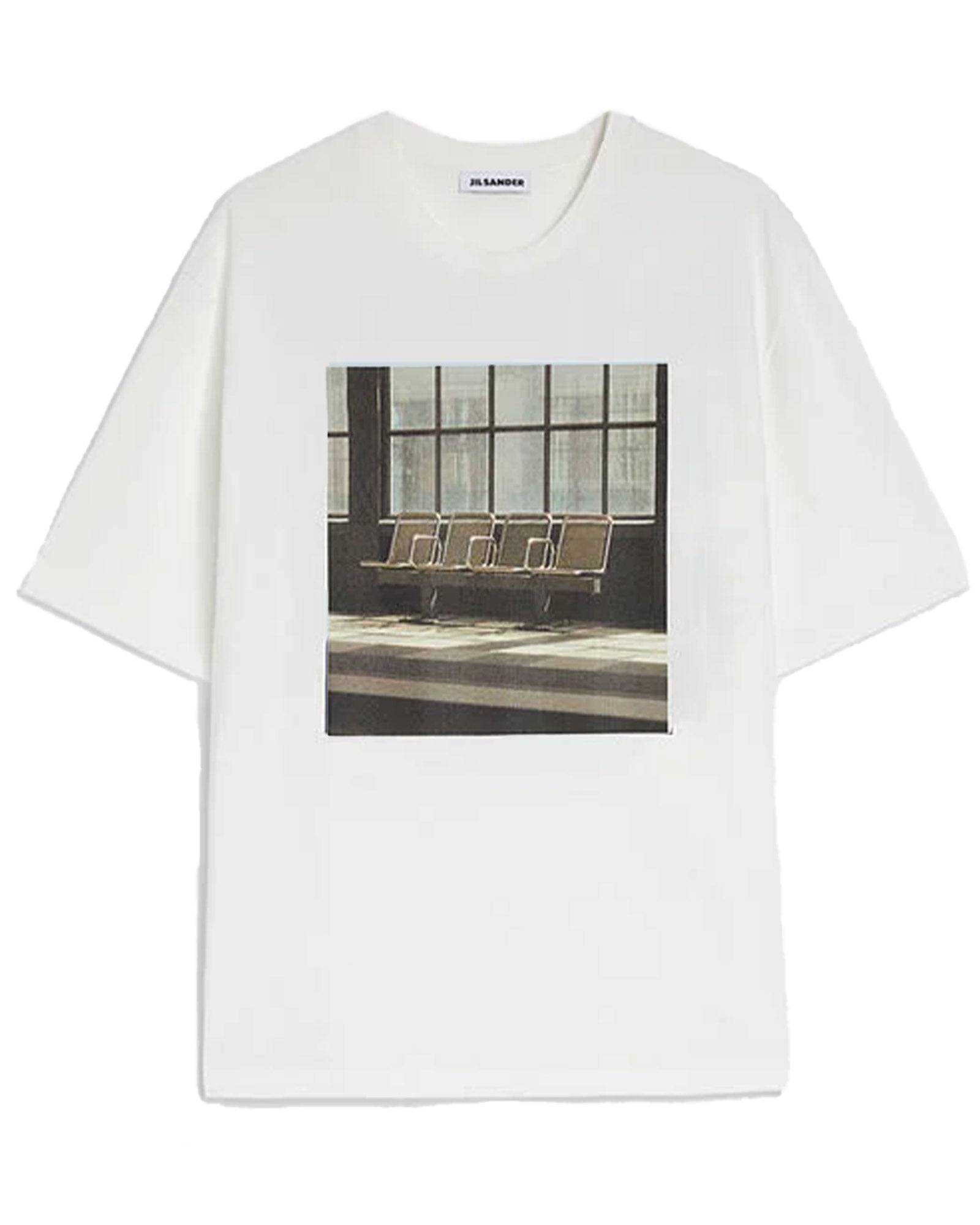 JIL SANDER ジルサンダー　Tシャツ JIL SANDER (ジルサンダー) T-SHIRT CN SS PNT / WHITE | Detail