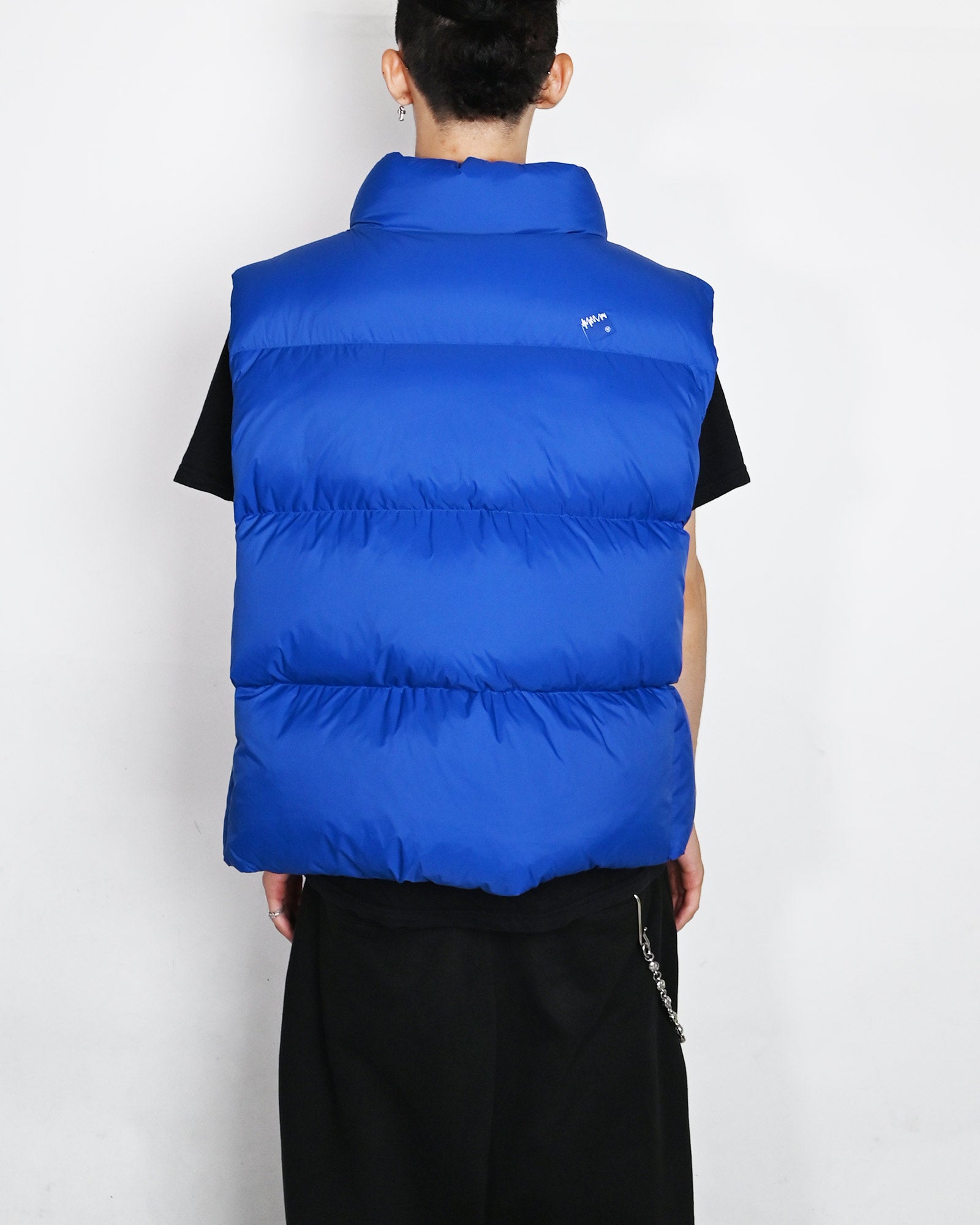 Ader Error・アーダーエラー - ダウンジャケット TRS TAG PUFFER VEST 01 / BLUE