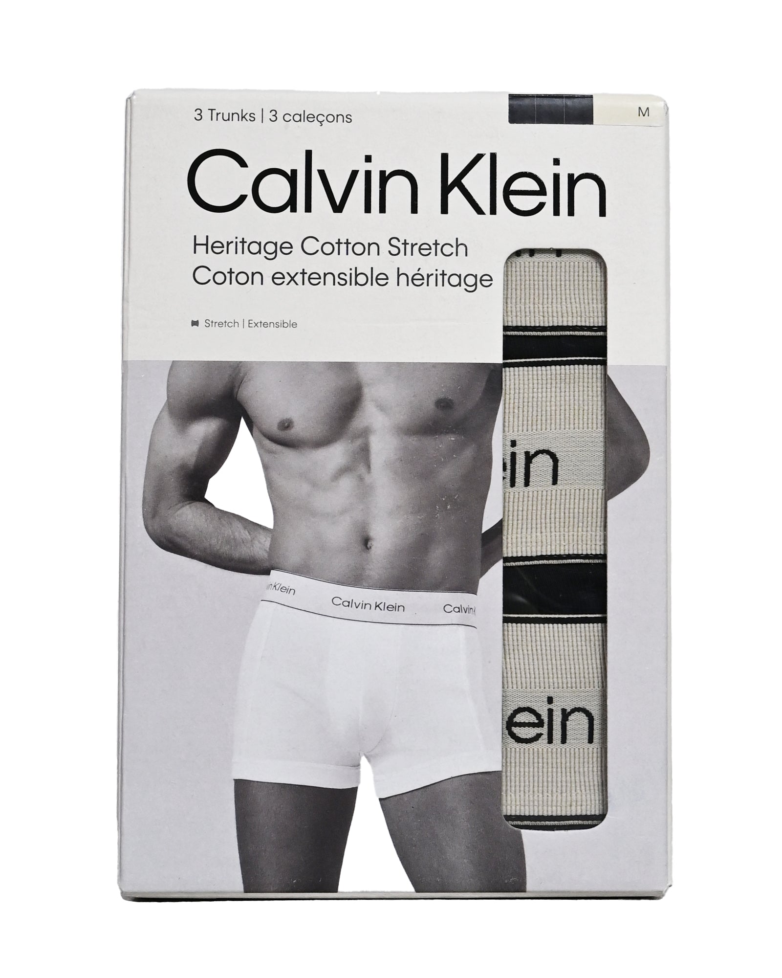 Calvin Klein・Calvin Klein -  UB1 HERITAGE COTTON BOXER BRIEF / BLACK