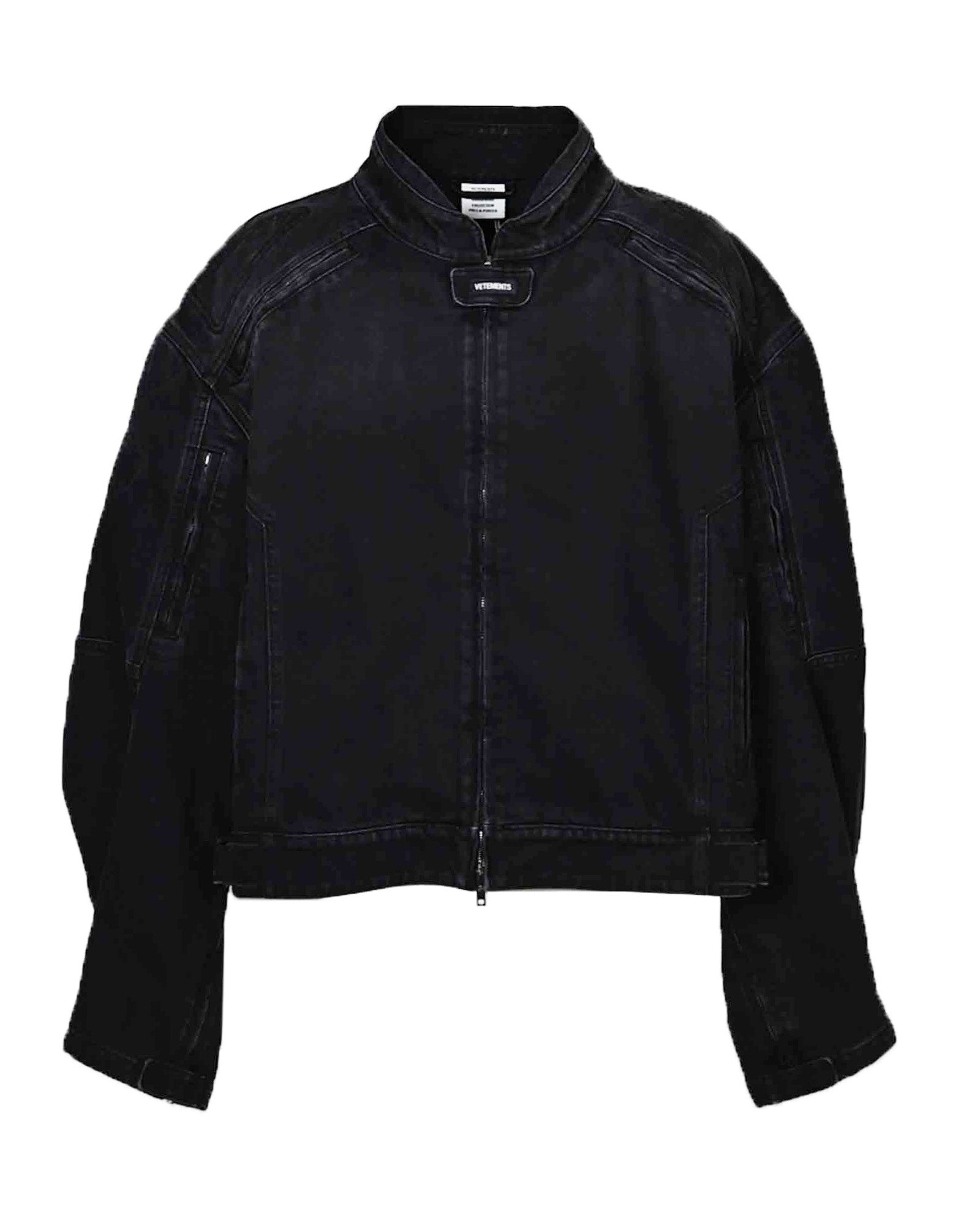 RACING DENIM JACKET / VINTAGE BLACK