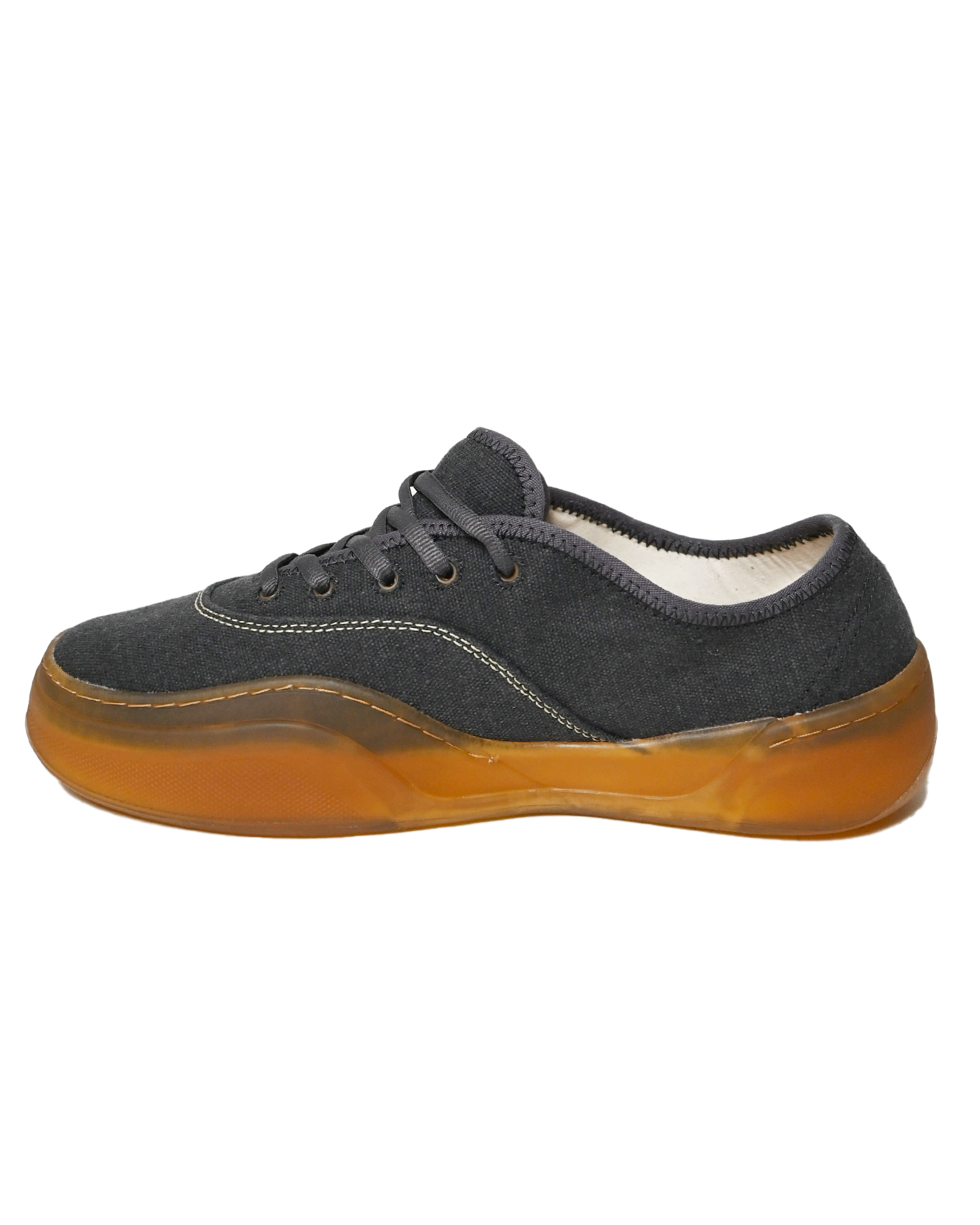 ERL・E.R.L. -  UNISEX CAMINO LOW SKATE SNEAKERS / BLACK