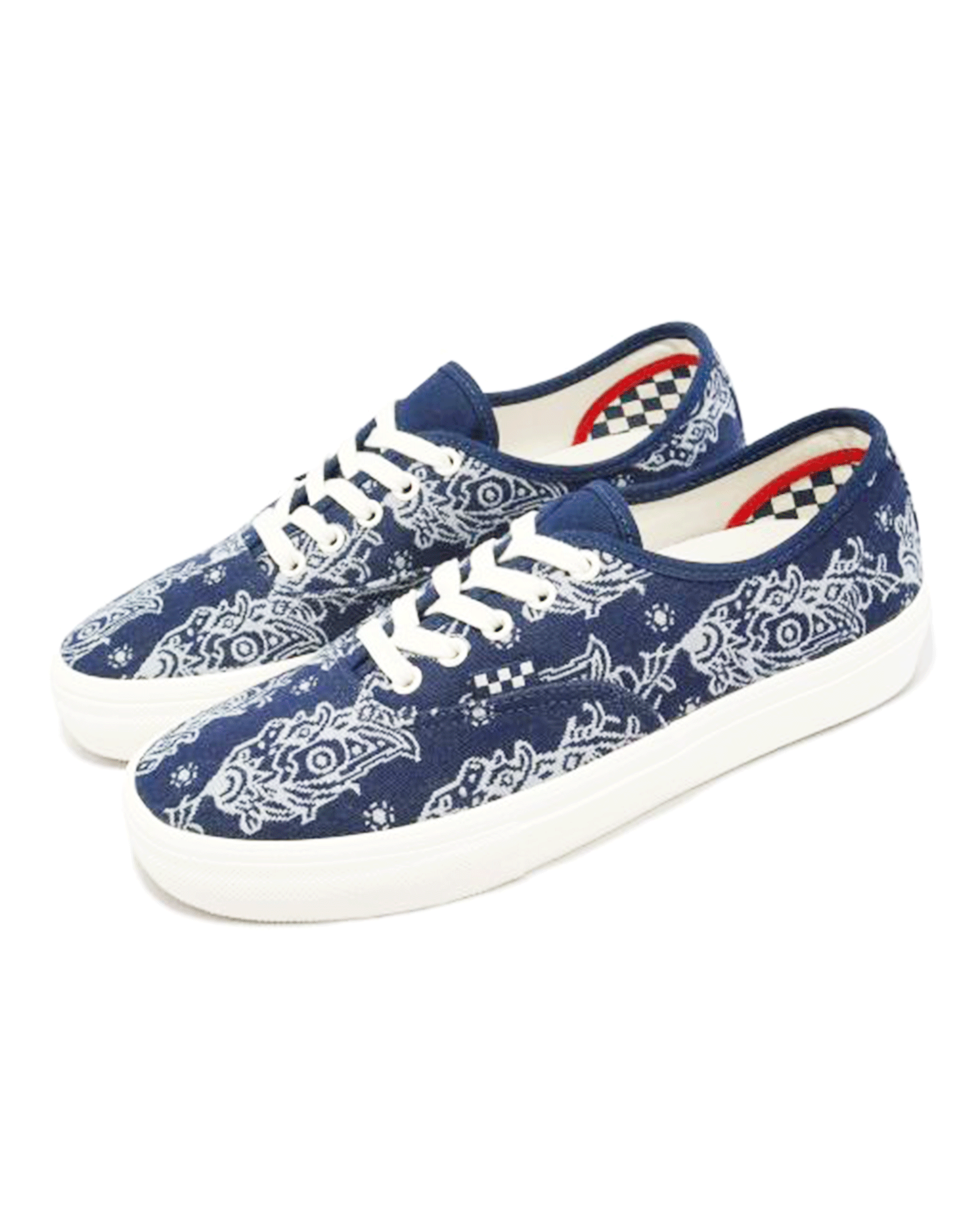 VANS・バンズ - ローカットスニーカー SKATE AUTHENTIC / PAISLEY NAVY
