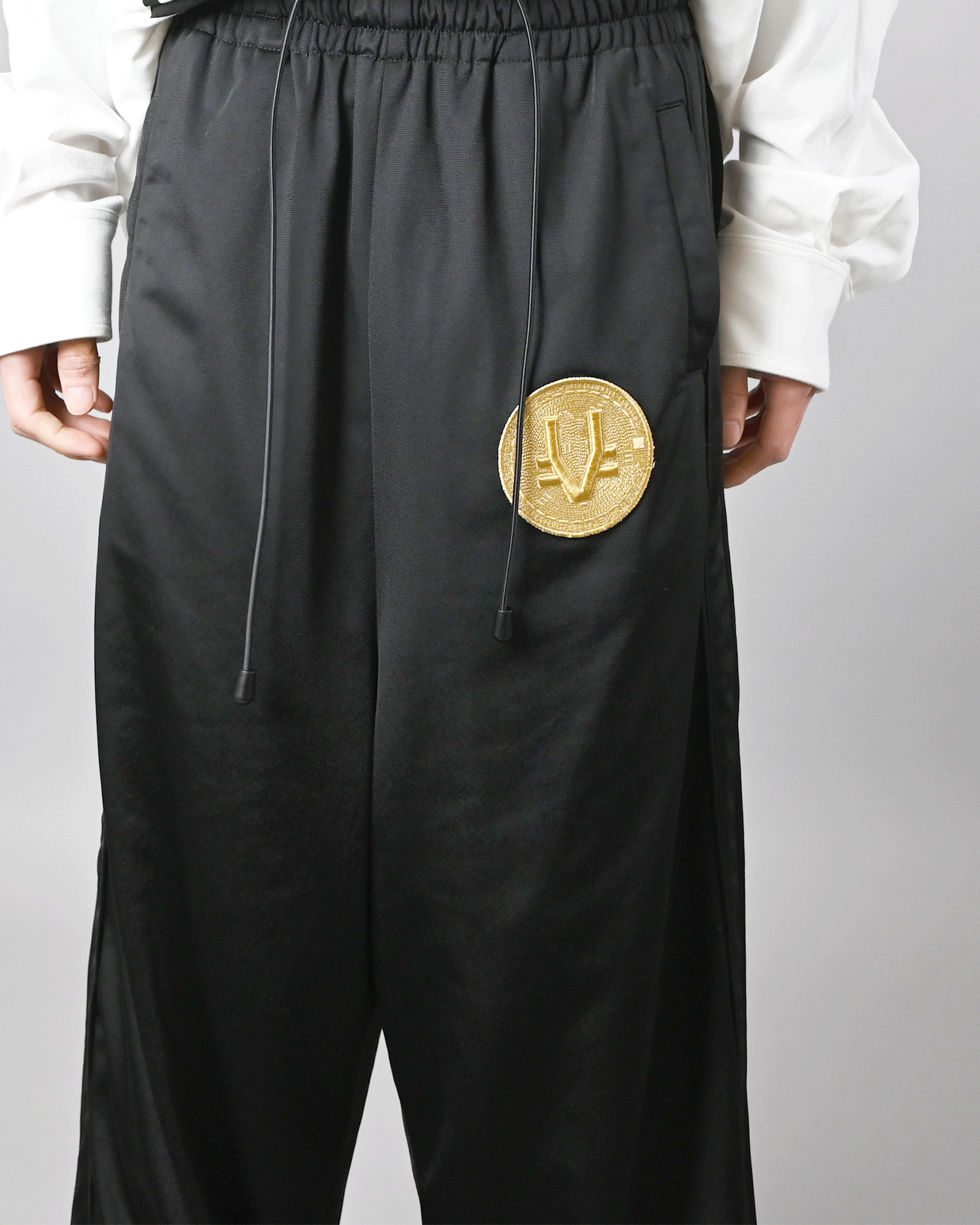 VETEMENTS・ヴェトモン - ジャージ・トラックパンツ CRYPTOCURRENCY TRACKSUIT PANTS / BLACK