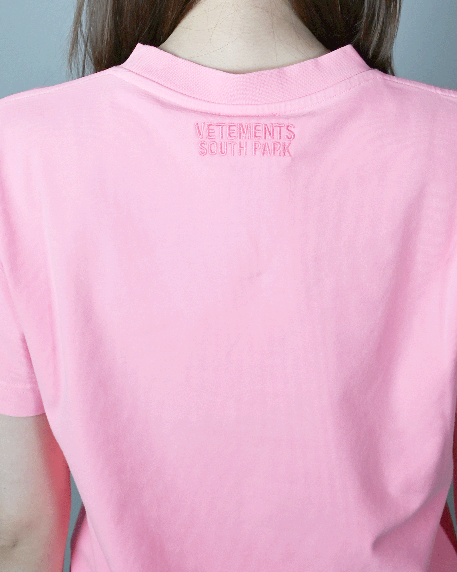 VETEMENTS・Vetements -  PRINCESS KENNY FITTED UNISEX T-SHIRT / HOT PINK