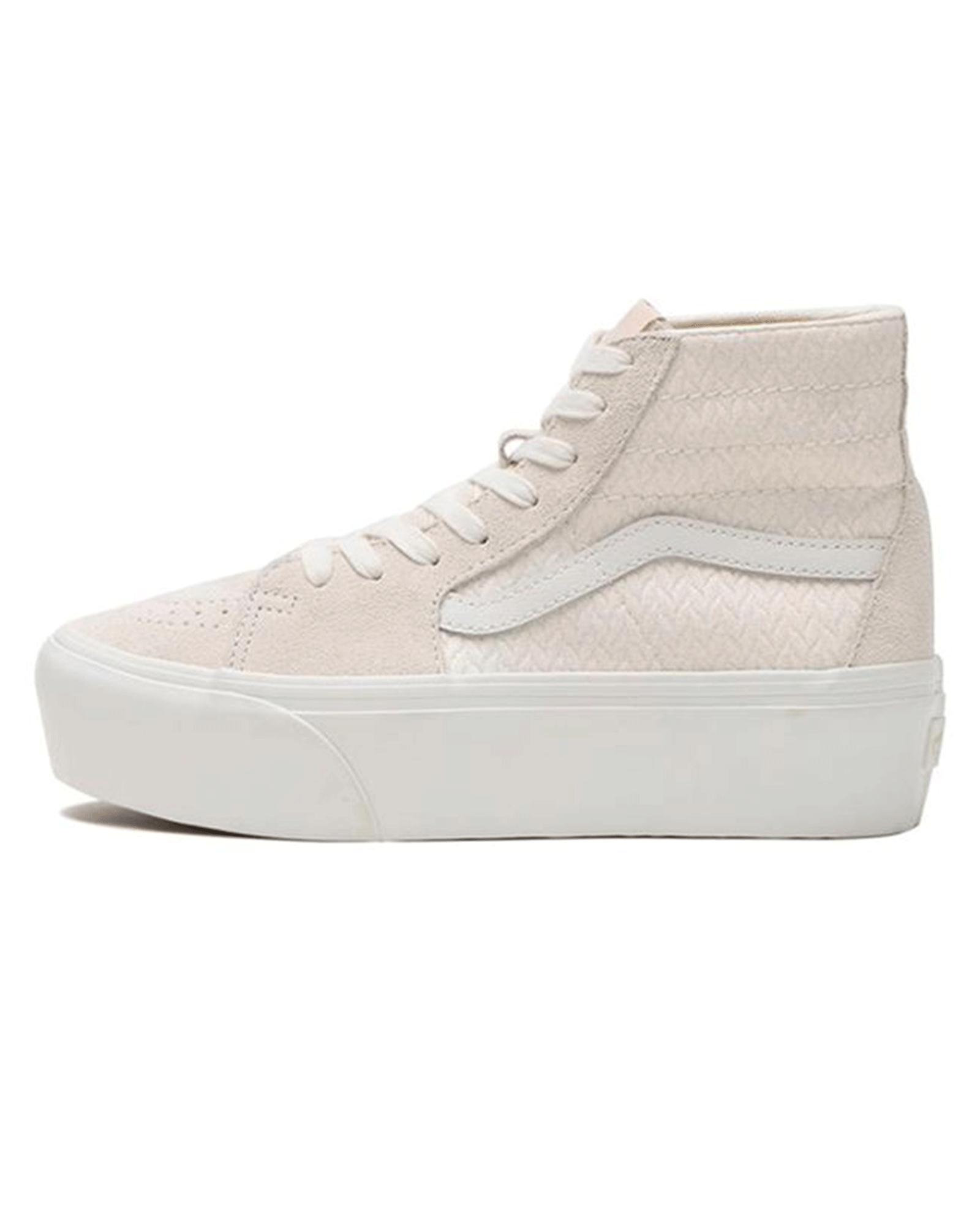 VANS・バンズ - ハイカットスニーカー SK8-HI TAPERED STACKFORM / XL KNIT SEA SALT