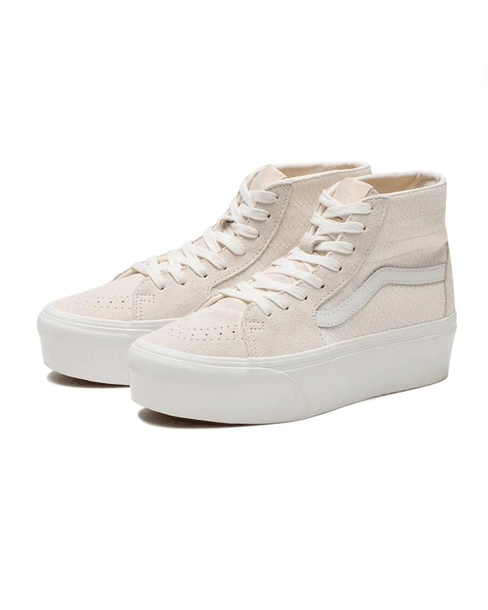 VANS・バンズ - ハイカットスニーカー SK8-HI TAPERED STACKFORM / XL KNIT SEA SALT