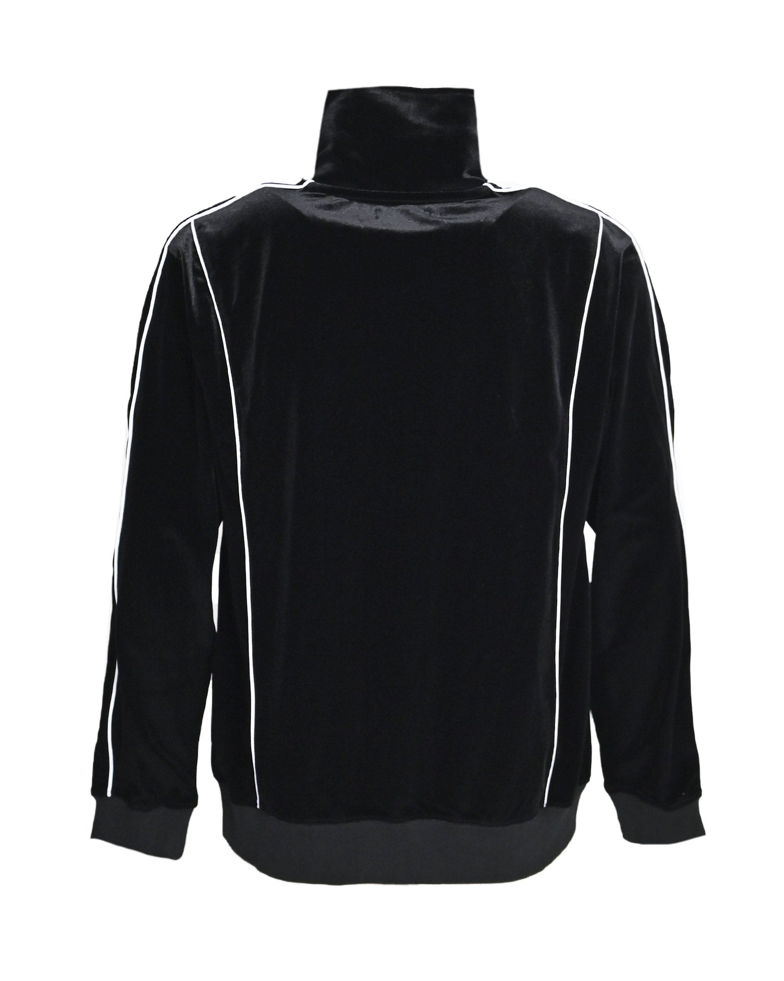 LAST NEST・last nest -  VELOUR TRACK JACKET V2 / BLACK