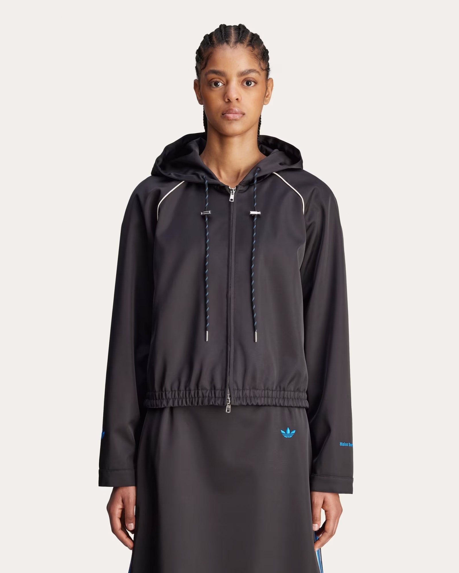 adidas・アディダス - パーカー・フーディ WB W SATIN HOOD / BLACK / WALES BONNER