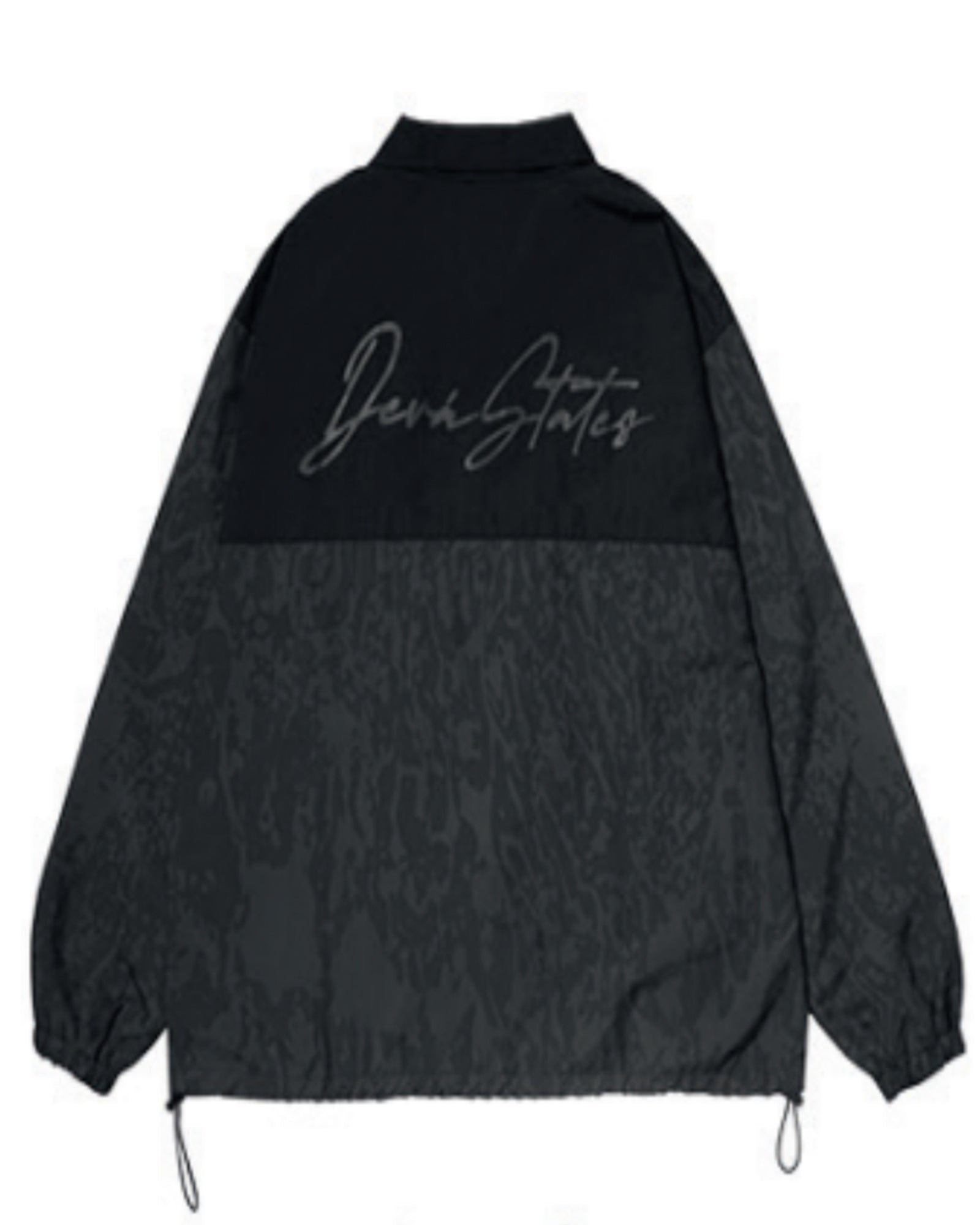 DEVA STATES・ディーヴァ ステイツ - ナイロンジャケット WINDBREAKER JACKET - MICRO / BLACK