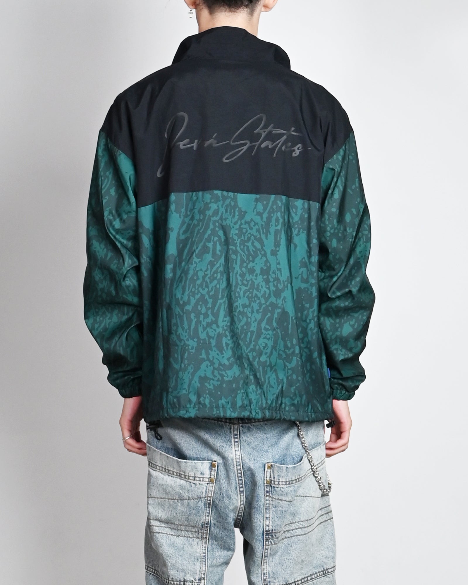 DEVA STATES・ディーヴァ ステイツ - ナイロンジャケット WINDBREAKER JACKET - MICRO / GREEN
