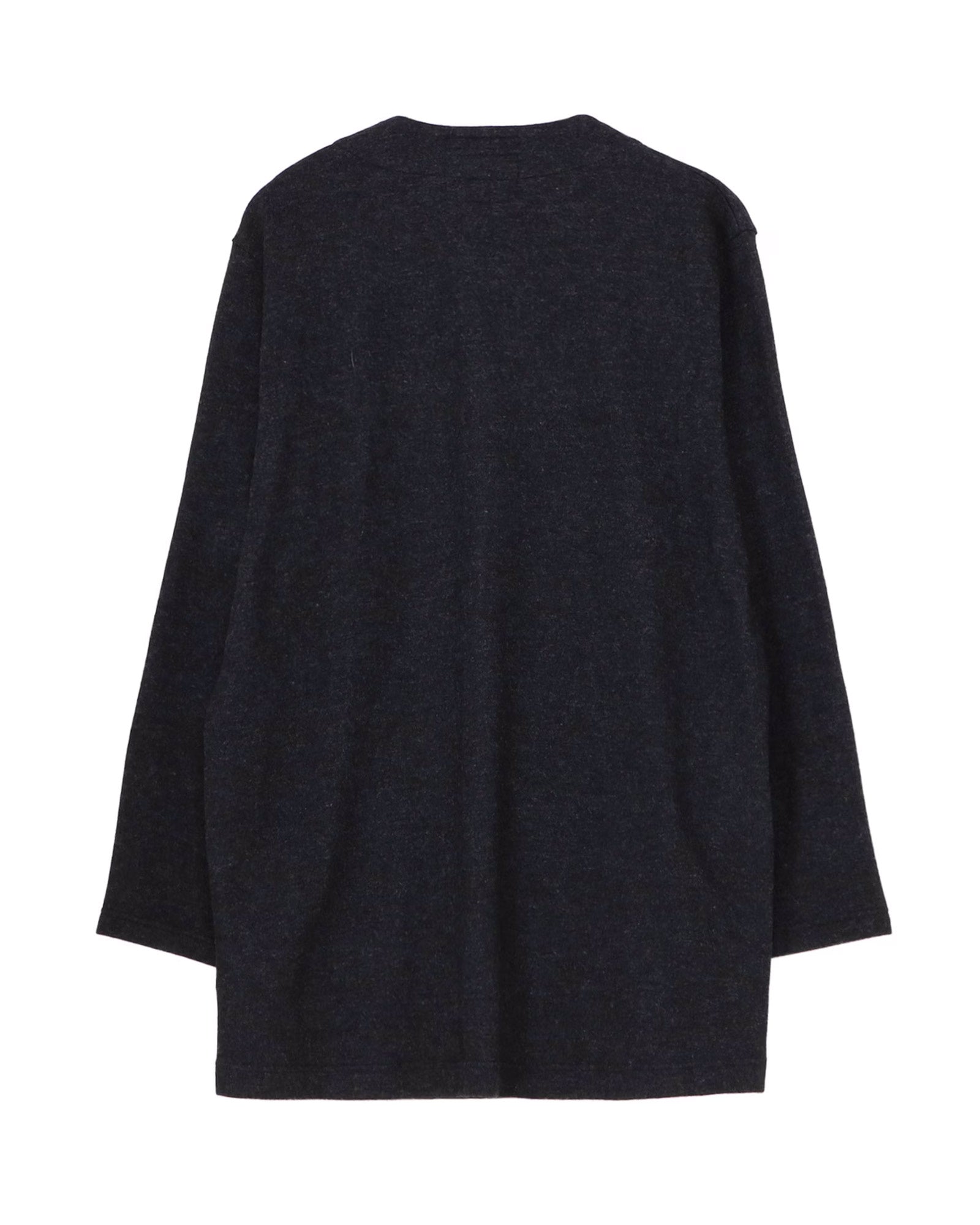 Yohji Yamamoto・ヨウジ ヤマモト - ジャケット WOOLLEN JERSEY ROUND NECK JACKET