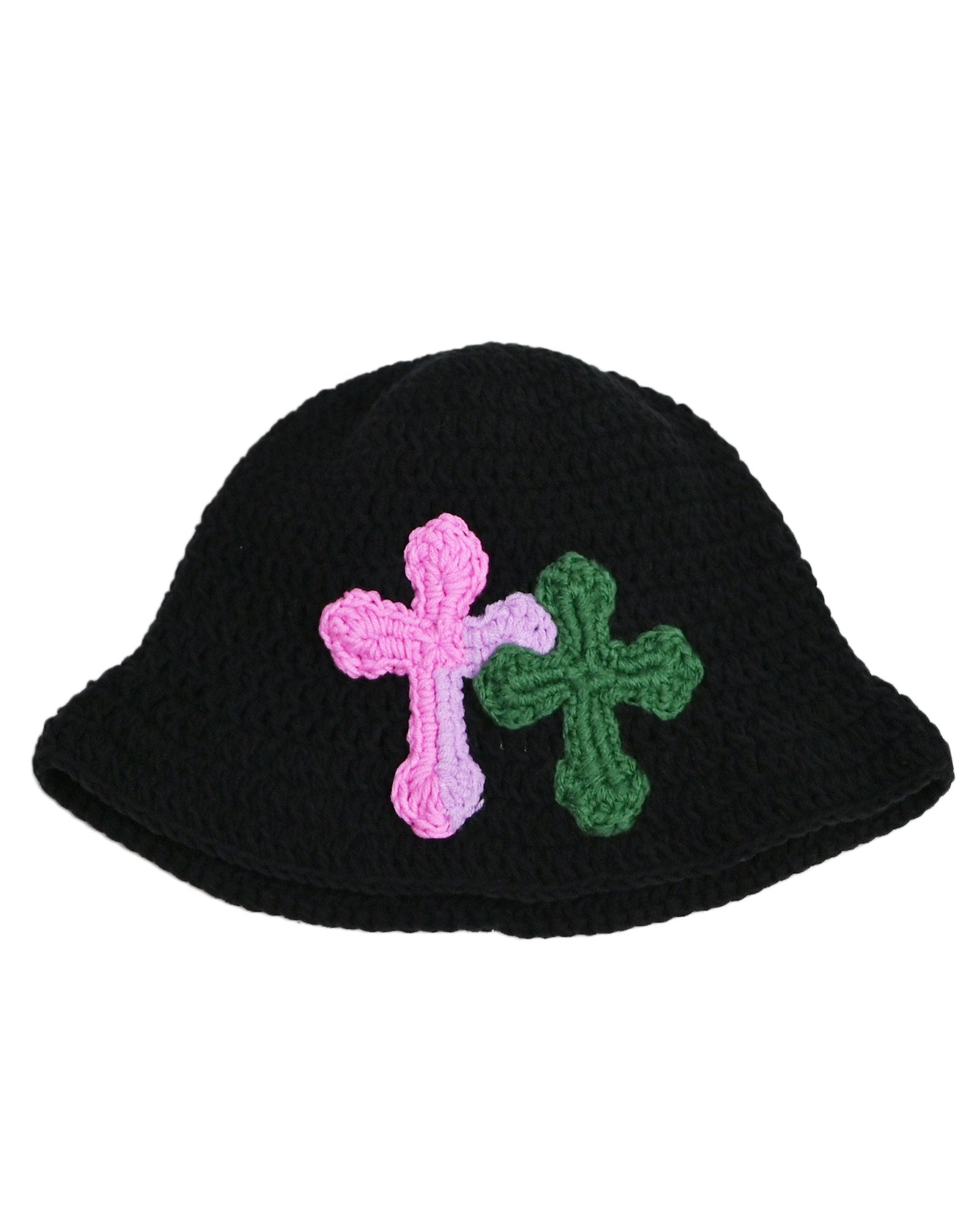 Y.A.R.N. KNIT HAT-67 / BLACK