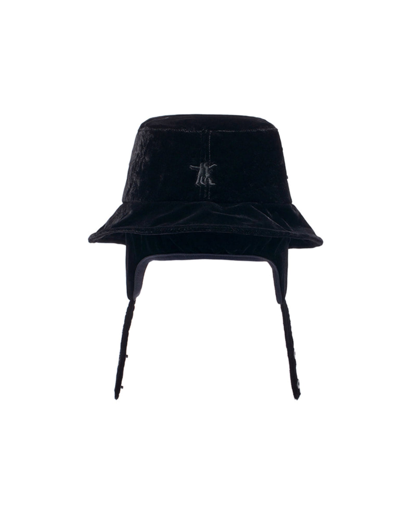 OPEN YY・open Noisy -  DETACHABLE EAR FLAP BUCKET HAT / BLACK