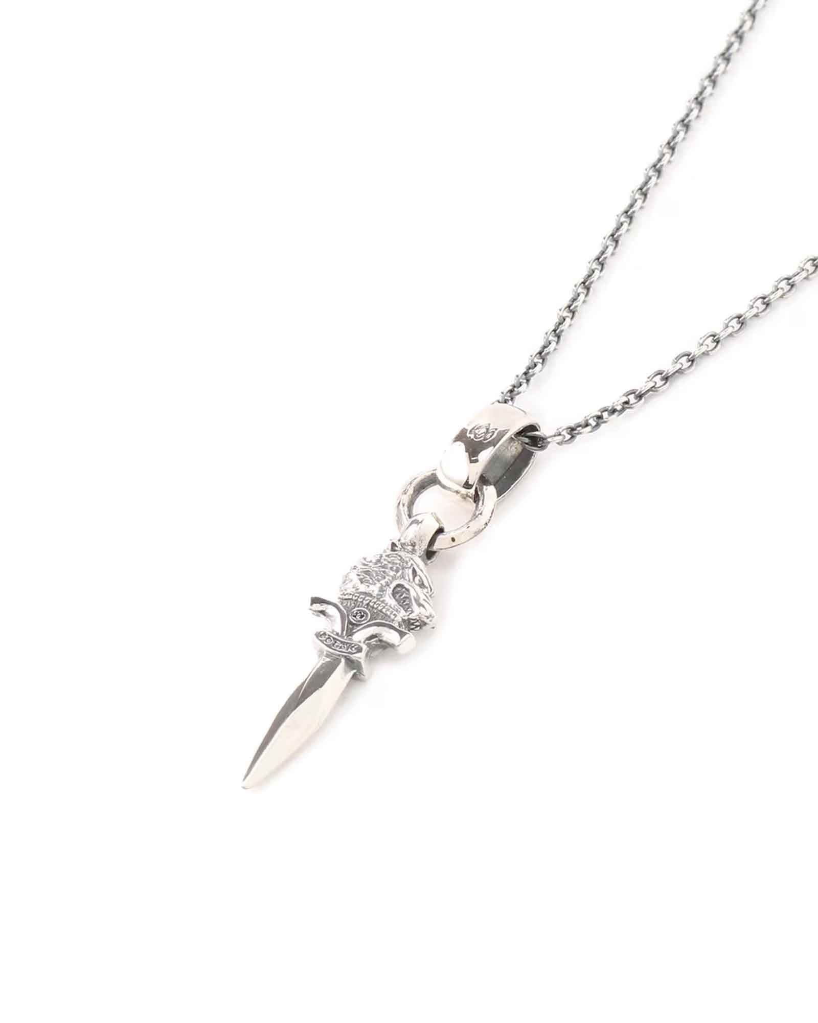 Yohji Yamamoto・ヨウジ ヤマモト - ネックレス SILVER 950 WOLF DAGGAR PENDANT / SILVER
