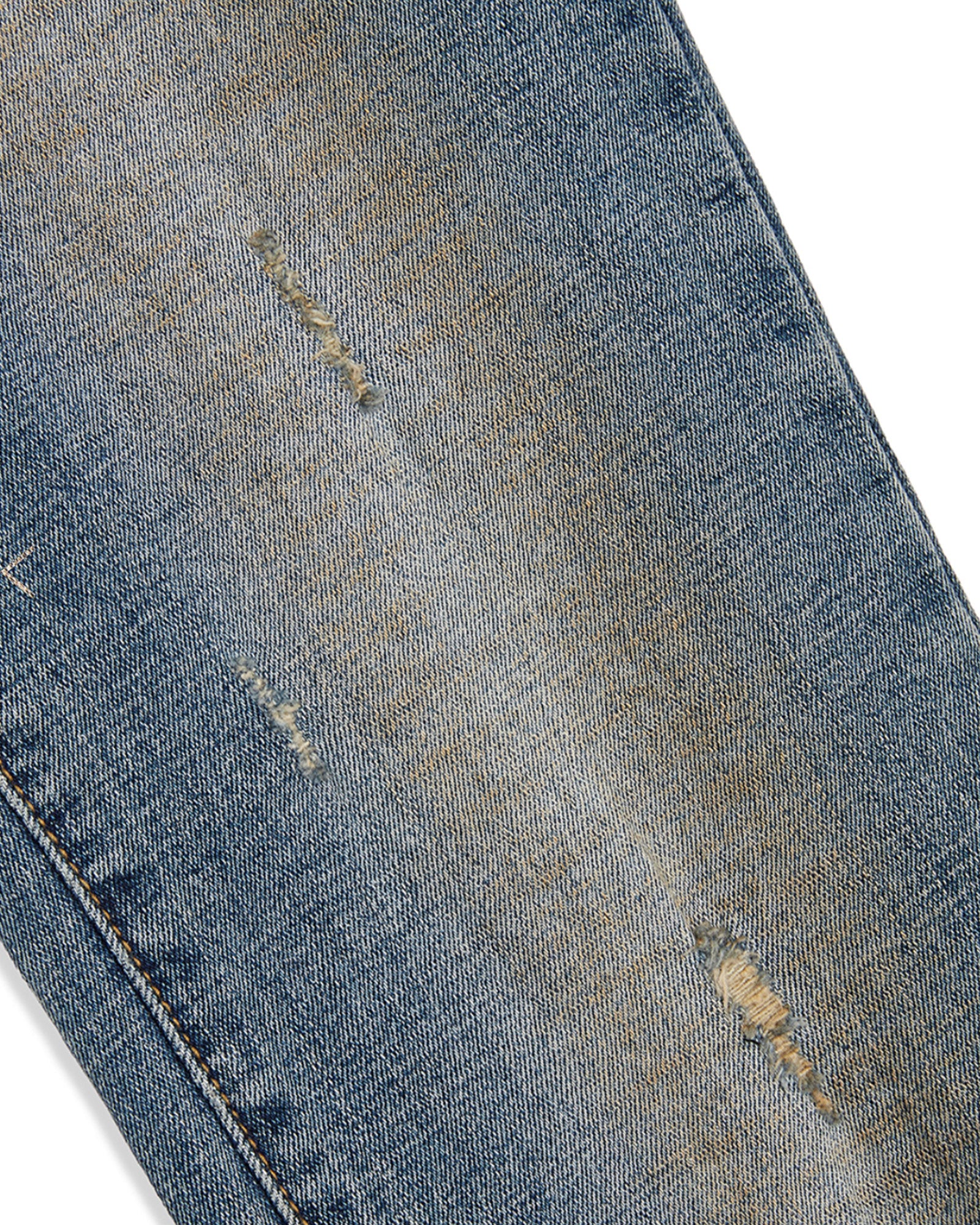 OPEN YY・オープン ワイワイ - デニムパンツ ZIP SLIT SKINNY JEANS / BLUE