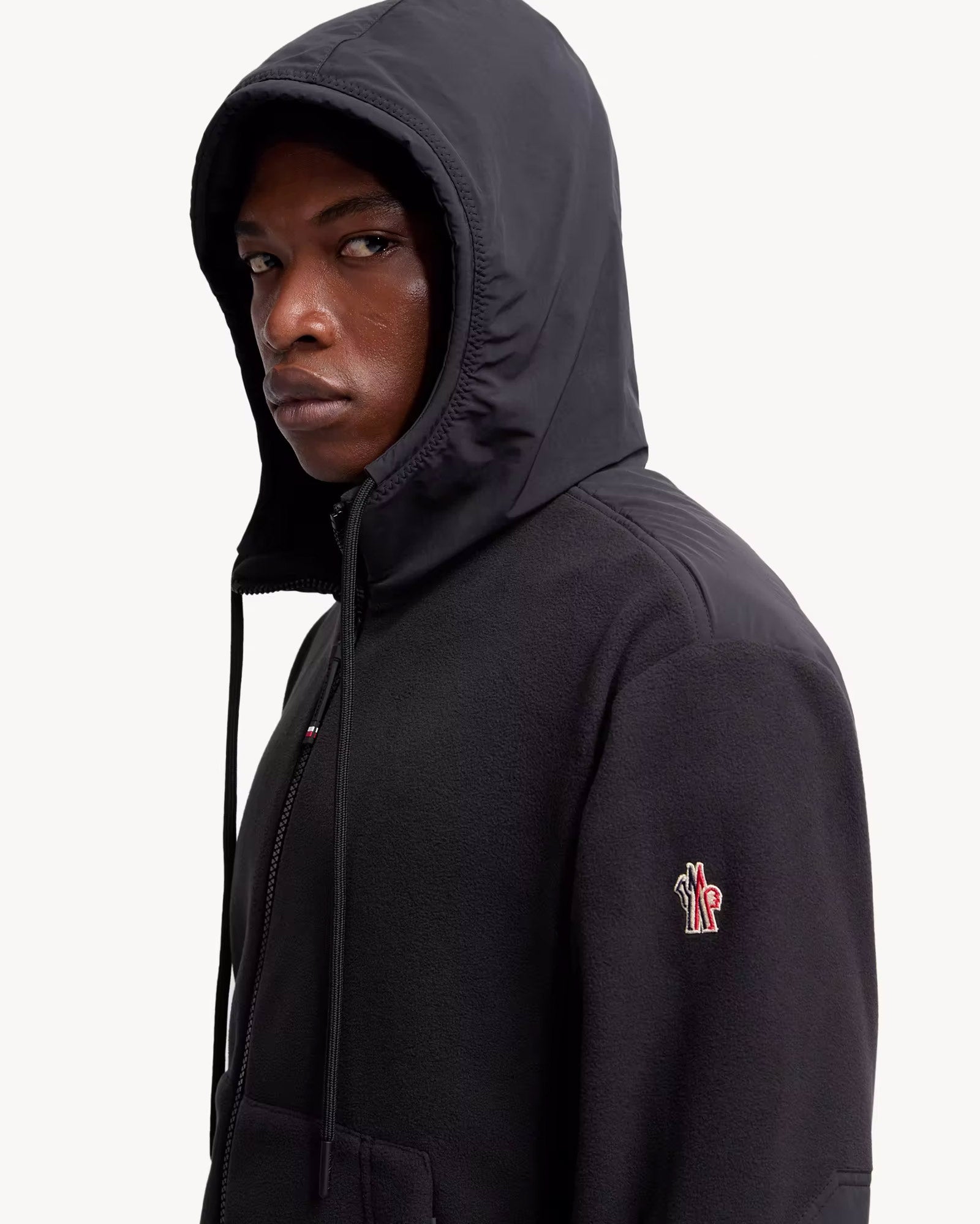MONCLER GRENOBLE・モンクレール グルノーブル -  ZIP UP CARDIGAN / BLACK