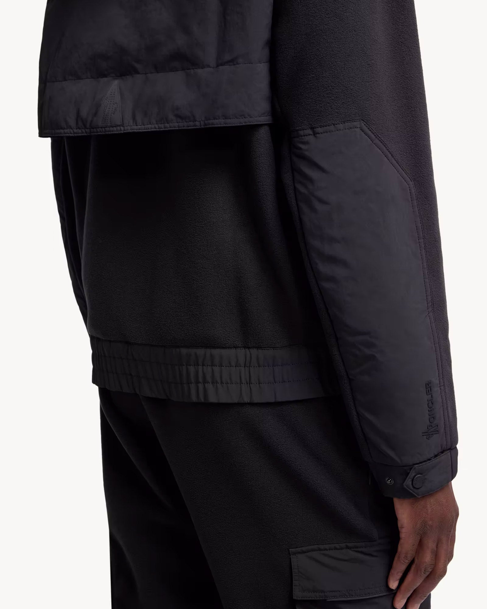 MONCLER GRENOBLE・モンクレール グルノーブル -  ZIP UP CARDIGAN / BLACK