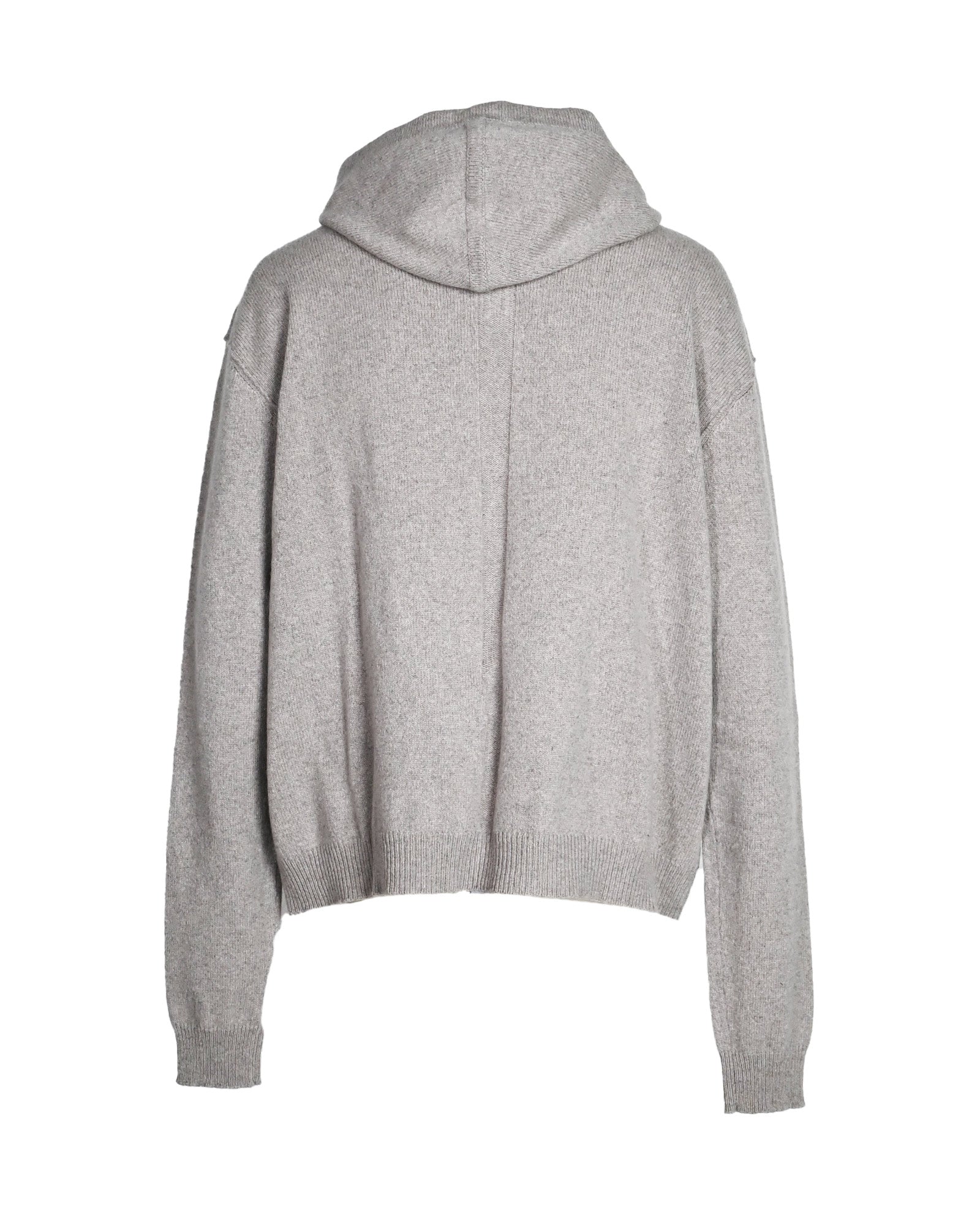RICK OWENS・リック オウエンス - パーカー・フーディ ZIPPED HOODIE /  PEARL