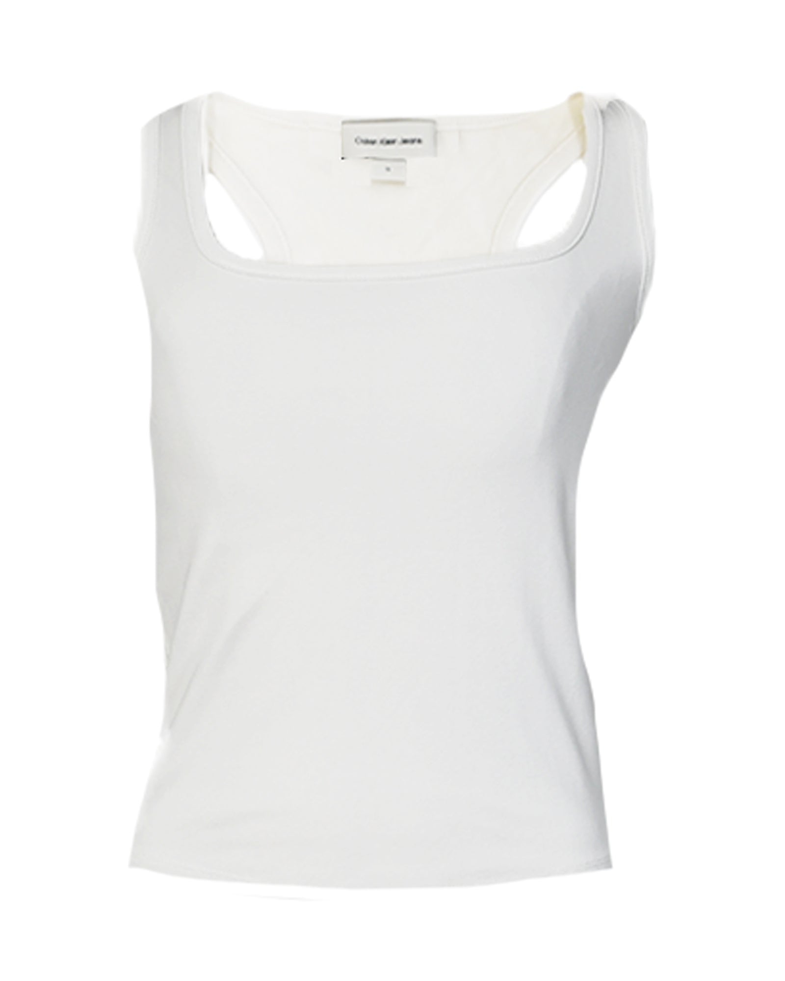 Calvin Klein・カルバン クライン - スウェット A-2-IN-1 CREW PULLOVER / IVORY