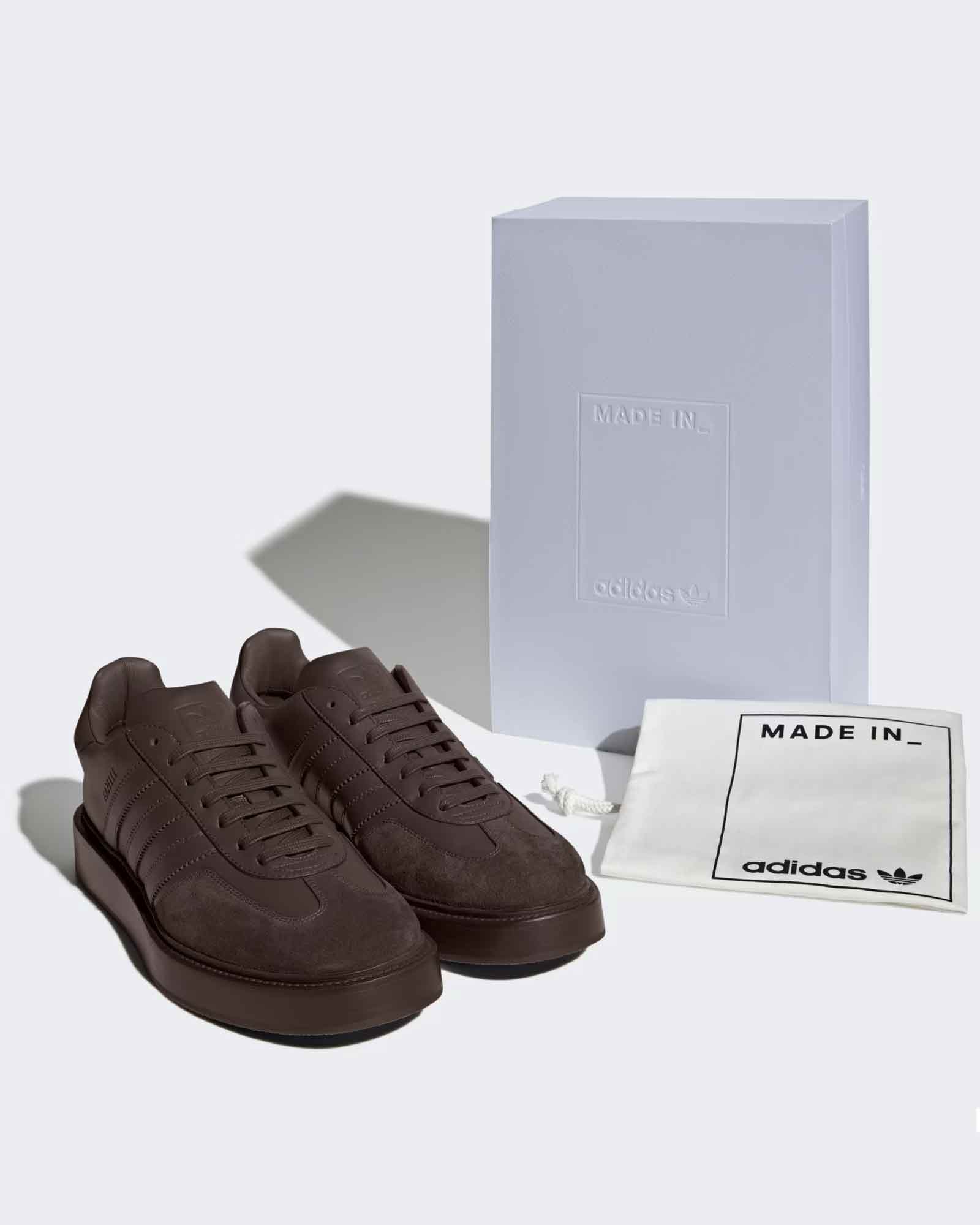 adidas・adidas -  GAZELLE INDOORMADE INITAL / BROWN