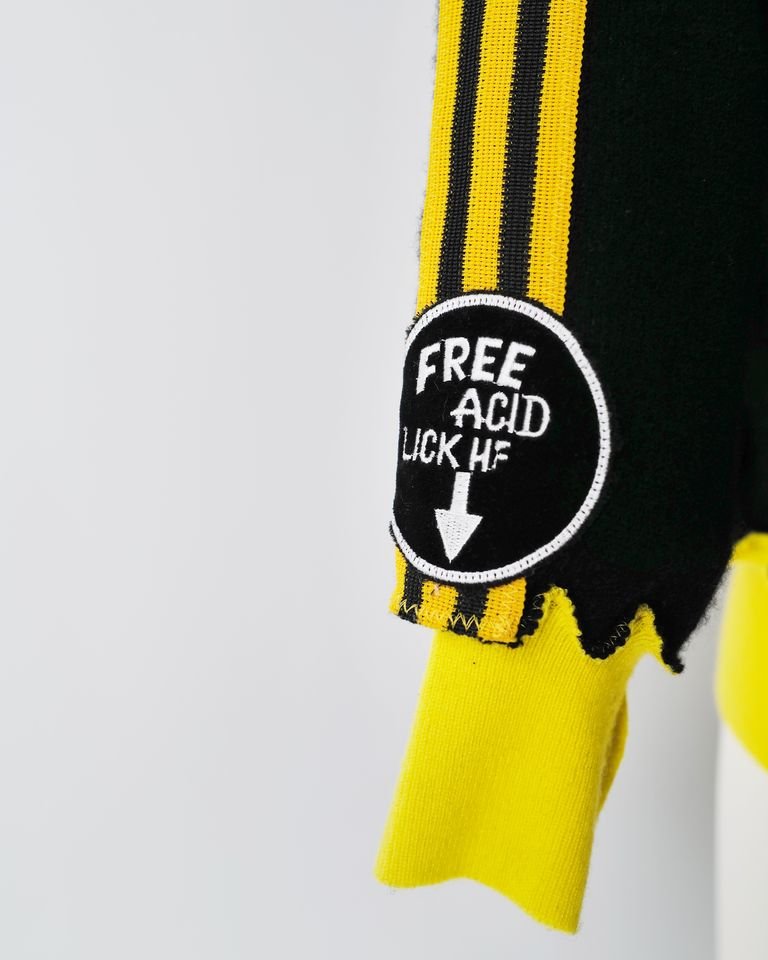 A LOVE MOVEMENT・ア・ラブ・ムーブメント - トップス ALM/BY THE WAY I'M WITH YOU / YELLOW/BLACK