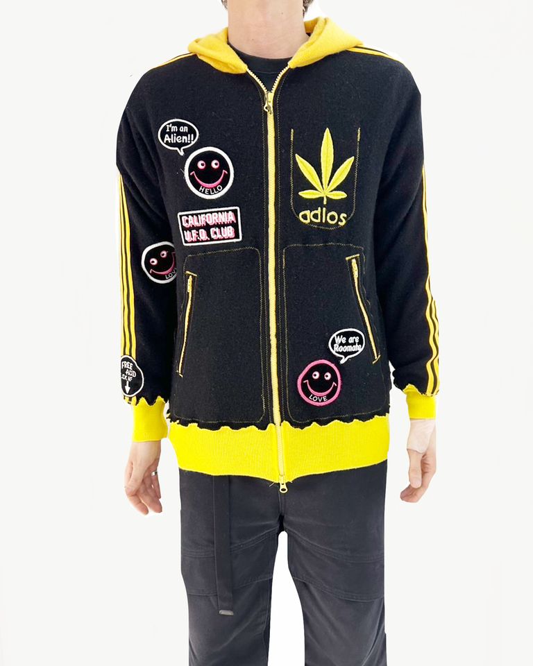 A LOVE MOVEMENT・ア・ラブ・ムーブメント - トップス ALM/BY THE WAY I'M WITH YOU / YELLOW/BLACK