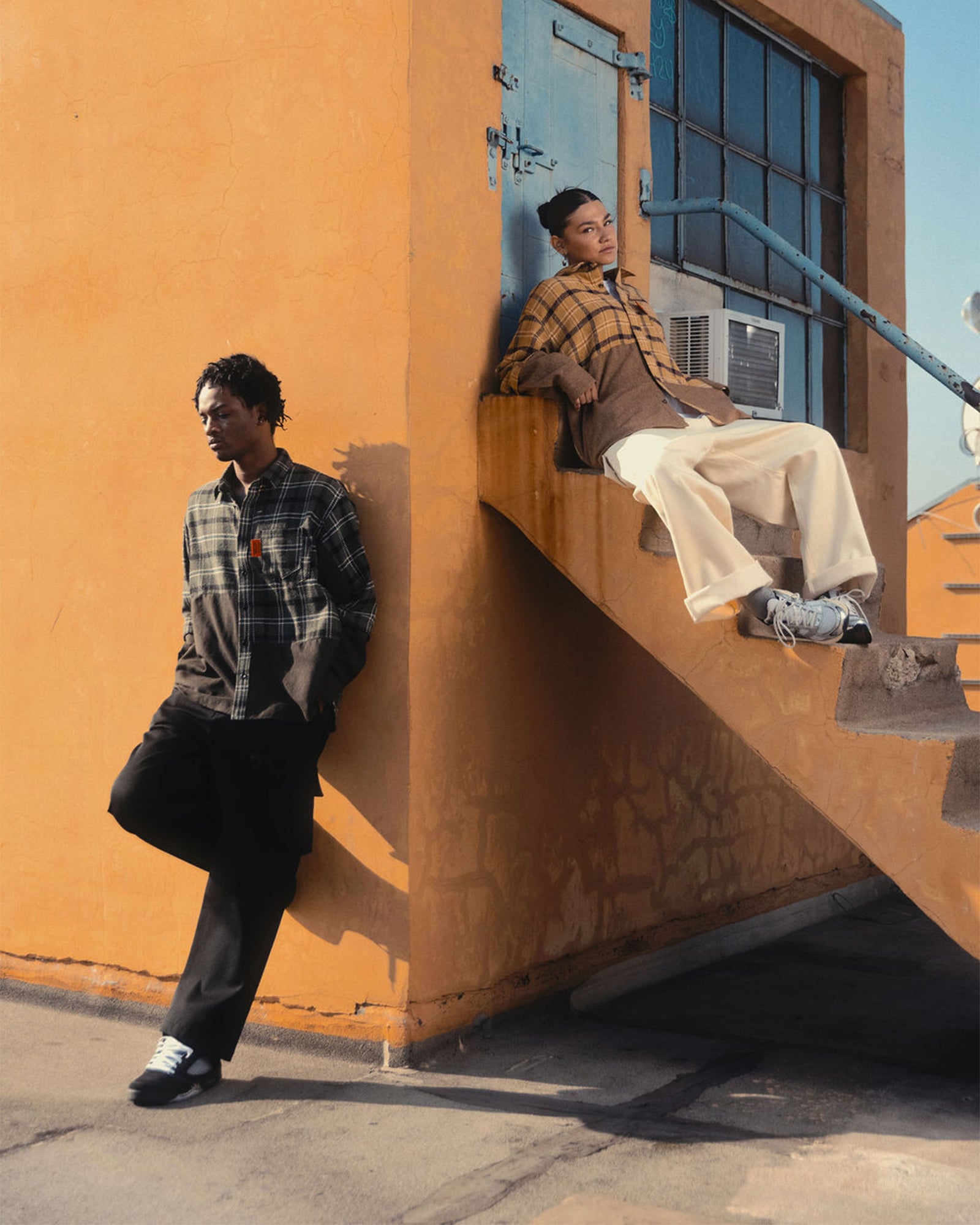 ALWAYS OUT OF STOCK・always out Of stock -  COMBINATION L/S SHIRT / GREEN