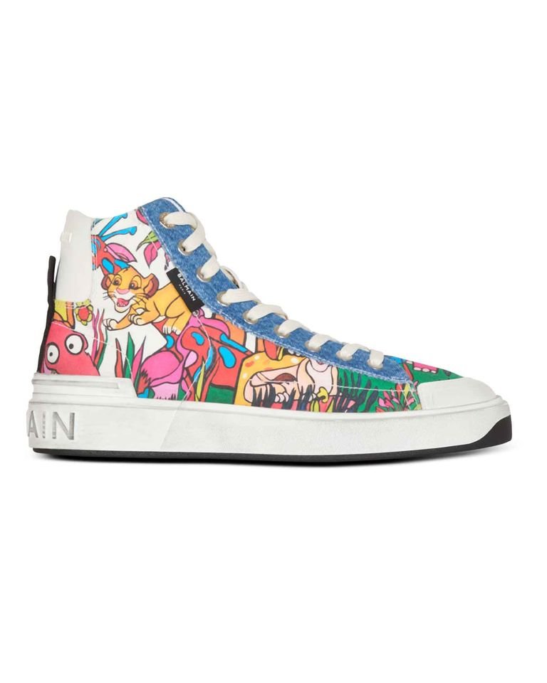 BALMAIN LION KING-B-COURT HIGH TOP / MULTI