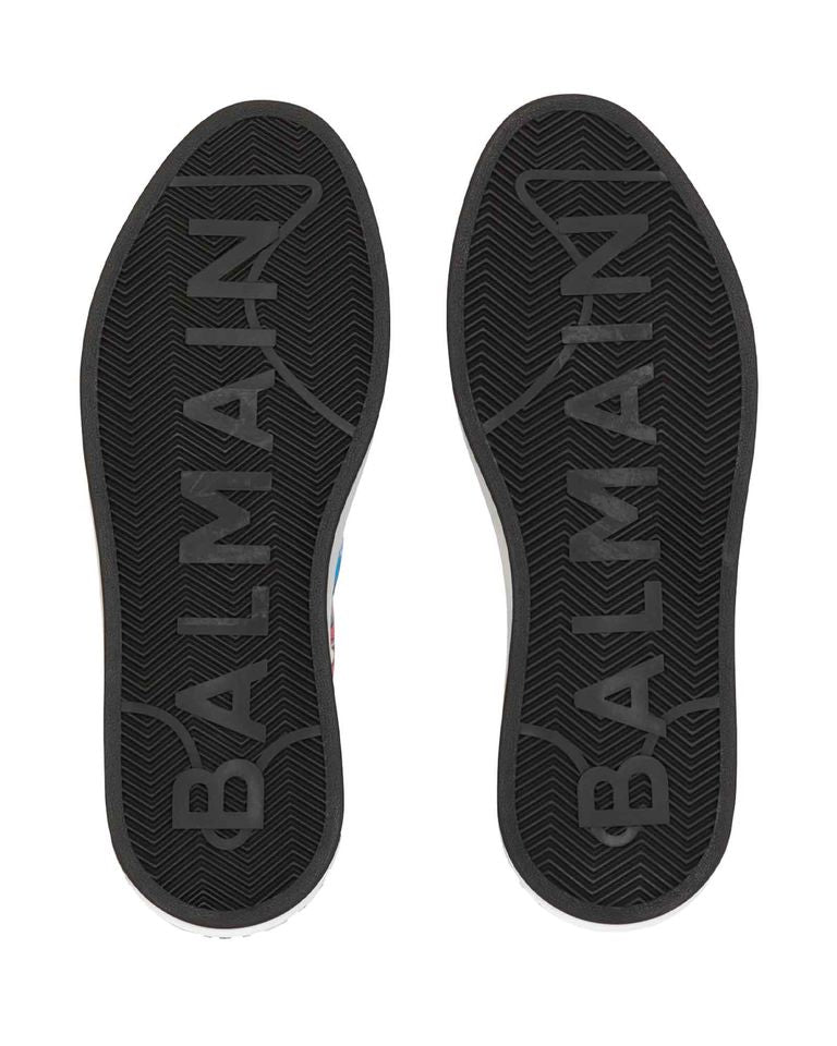 BALMAIN・バルマン - ハイカットスニーカー BALMAIN LION KING-B-COURT HIGH TOP / MULTI