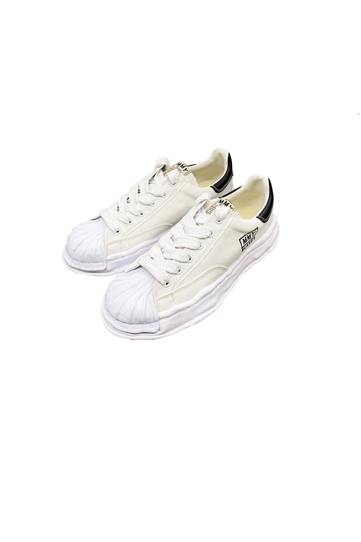 MIHARA YASUHIRO・ミハラヤスヒロ - ローカットスニーカー BLAKEY LOW CANVAS / WHITE
