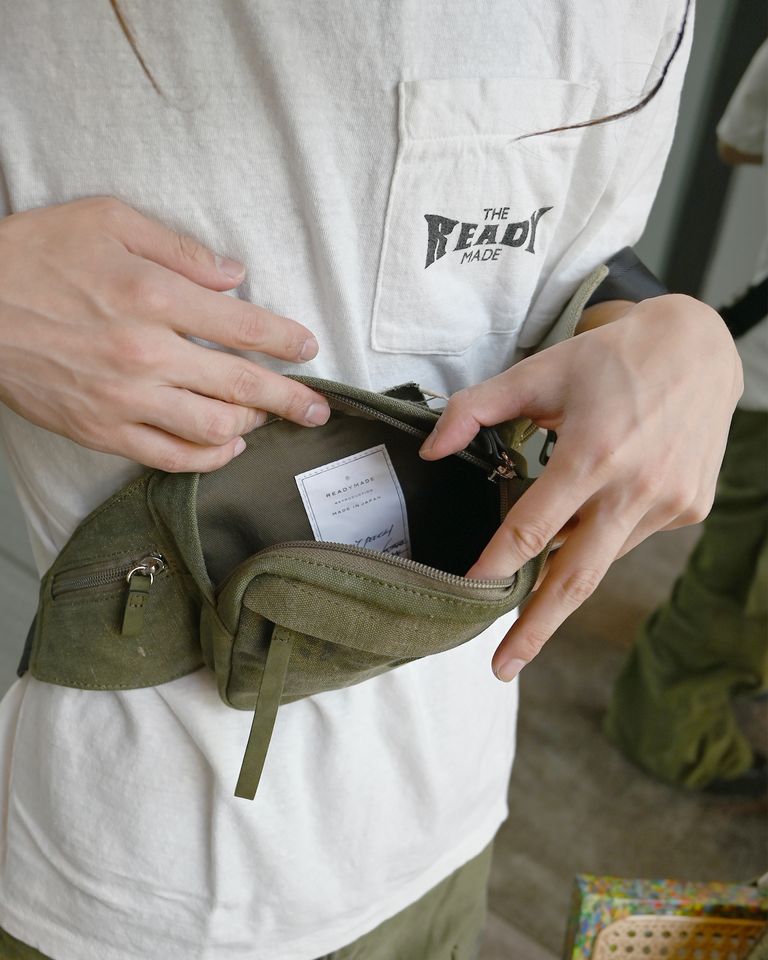 READYMADE・readymade -  BODY POUCH / KHAKI