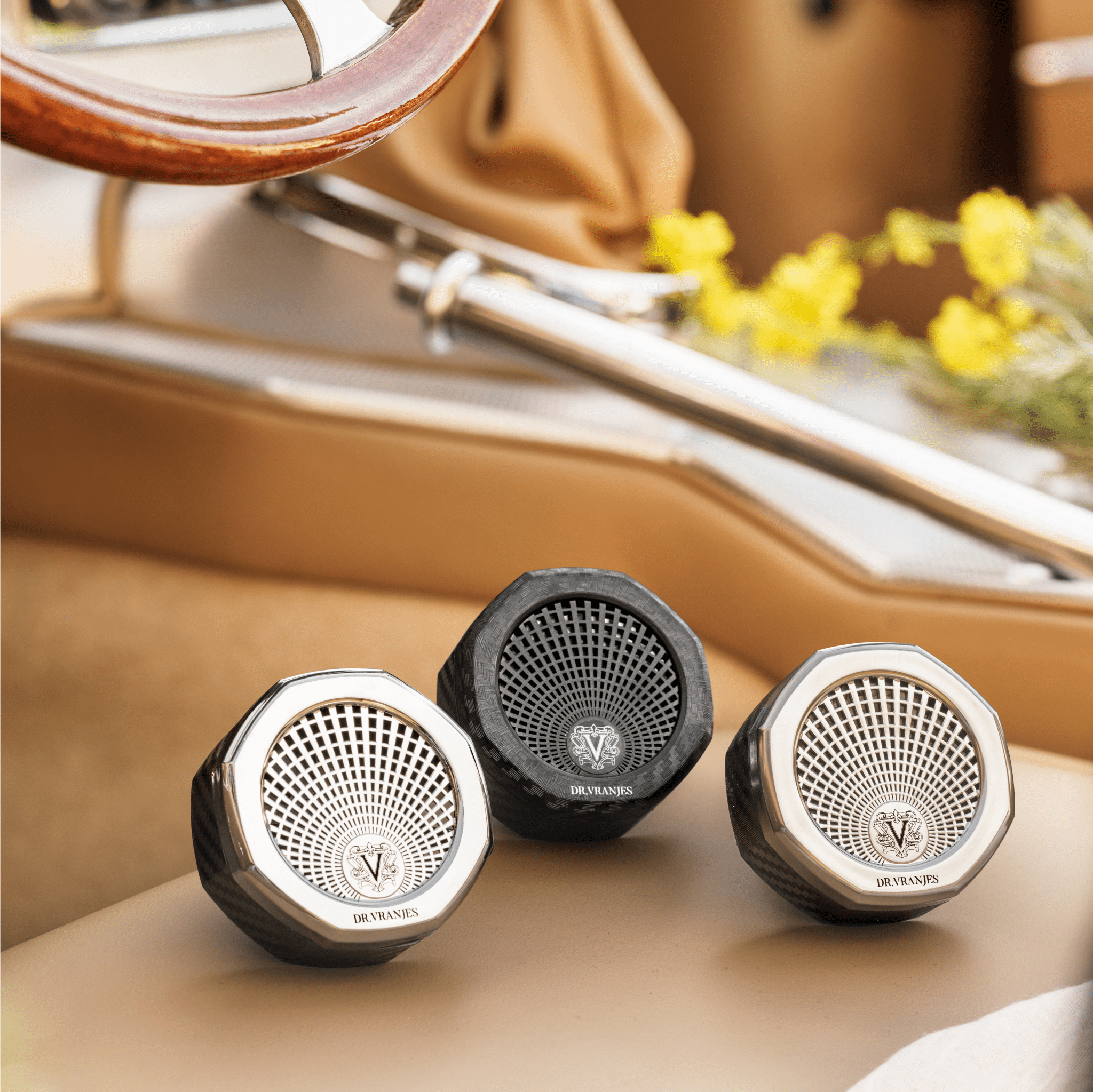 Dr. Vranjes・Dottor Vranies -  CARPARFUM CHROME / DISPENSER