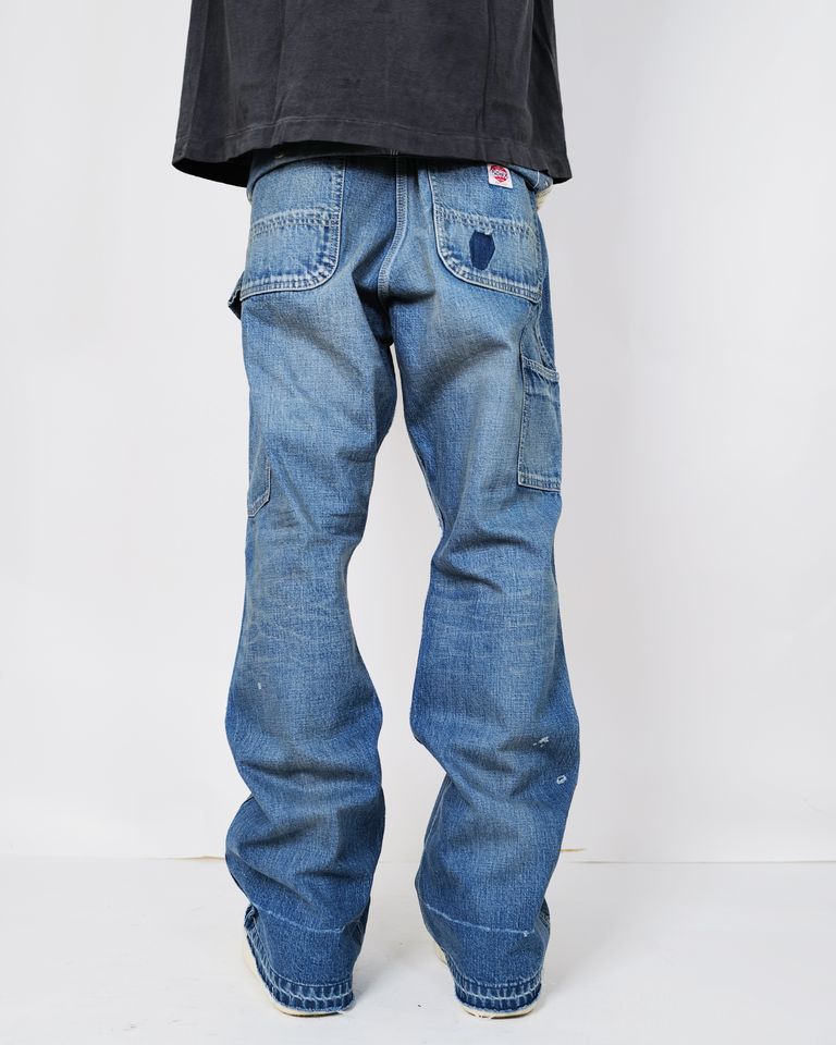 ©SAINT M××××××・セントマイケル - デニムパンツ DOUBLE KNEE/DENIM / BLUE